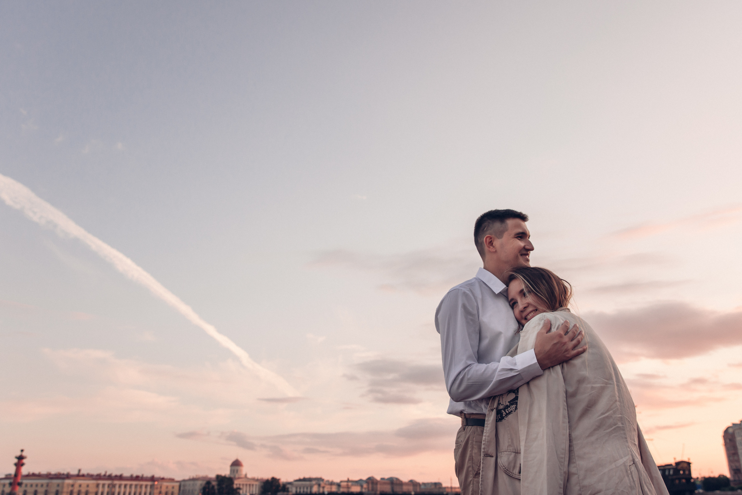 Ксюша и Денис, Петропавловская крепость. Семейный фотограф в Санкт-Петербурге Алиса Мохова