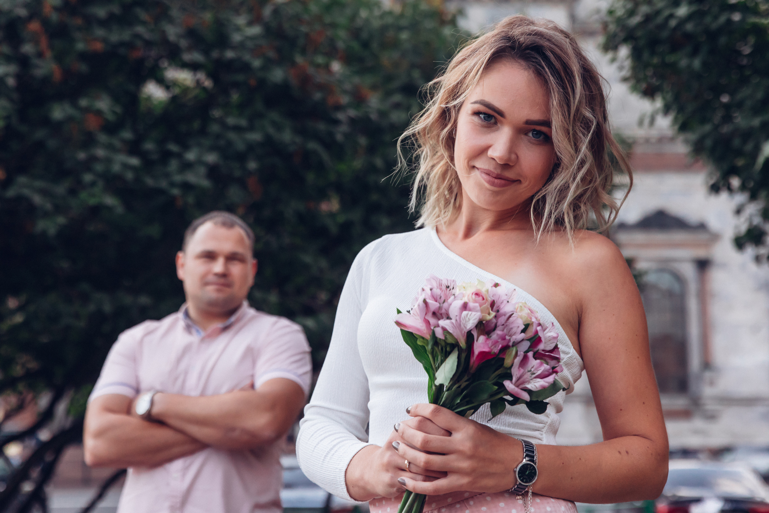 Нина и Ваня, Исаакий. Семейный фотограф в Санкт-Петербурге Алиса Мохова