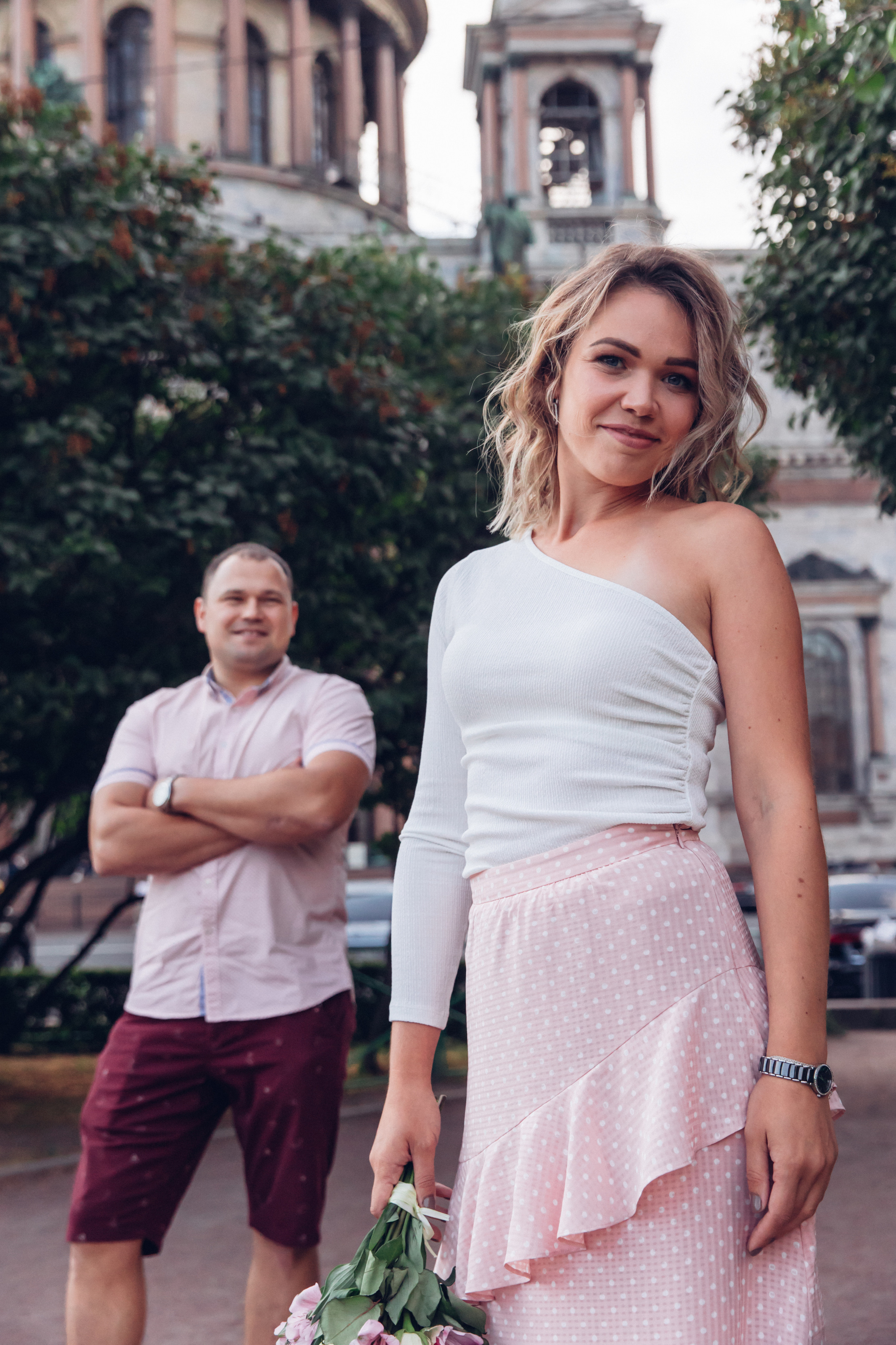 Нина и Ваня, Исаакий. Семейный фотограф в Санкт-Петербурге Алиса Мохова