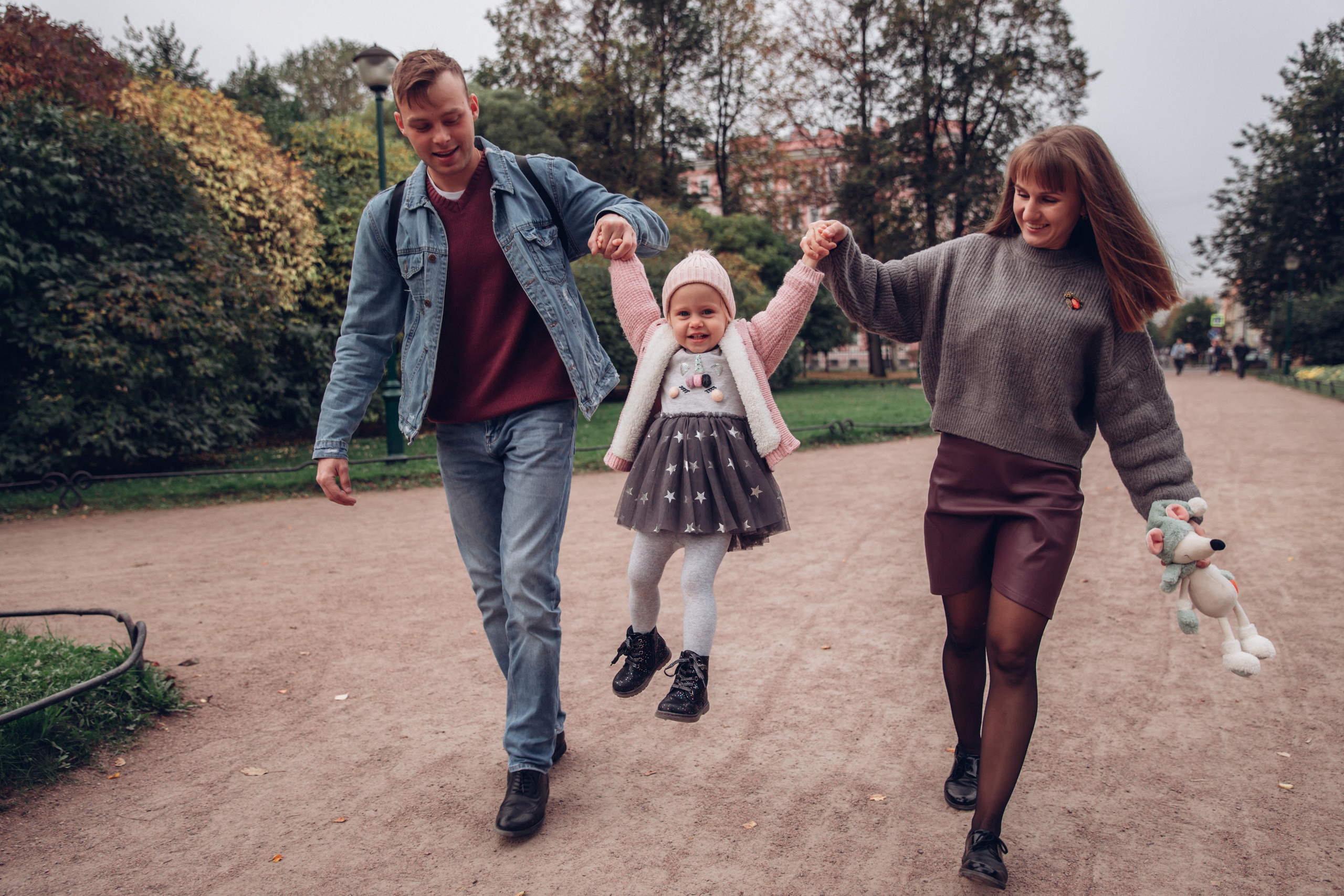 Наташа, Паша и Агата, Таврический. Семейный фотограф в Санкт-Петербурге Алиса Мохова