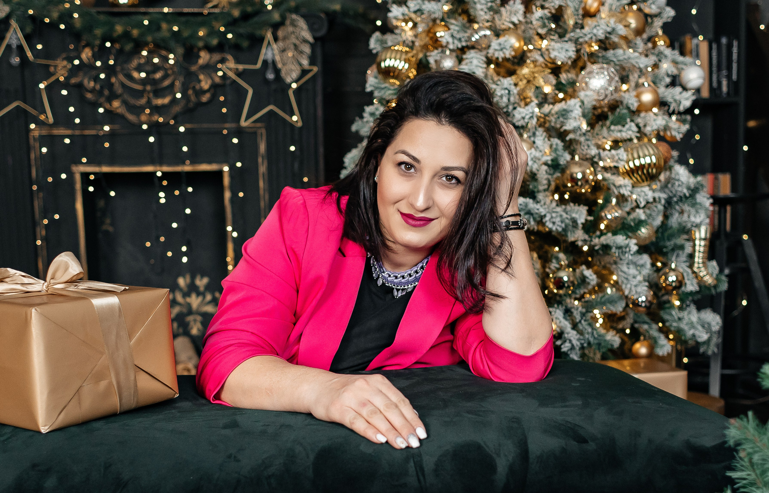 Новогодняя фотосессия в студии. Фотограф Татьяна Орлова