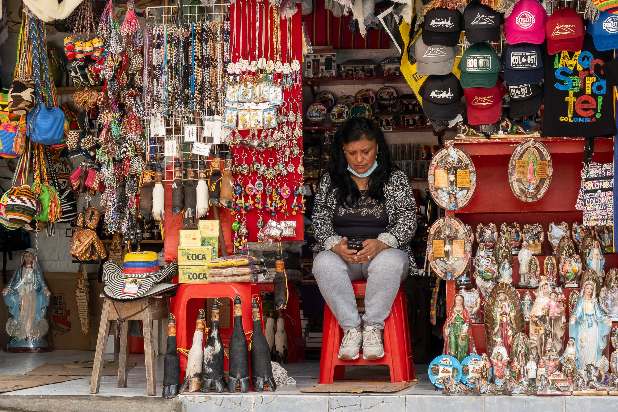 Богота, столица Колумбии. Bogotá, the capital of Colombia. Фотограф Алексей Скоробогатько