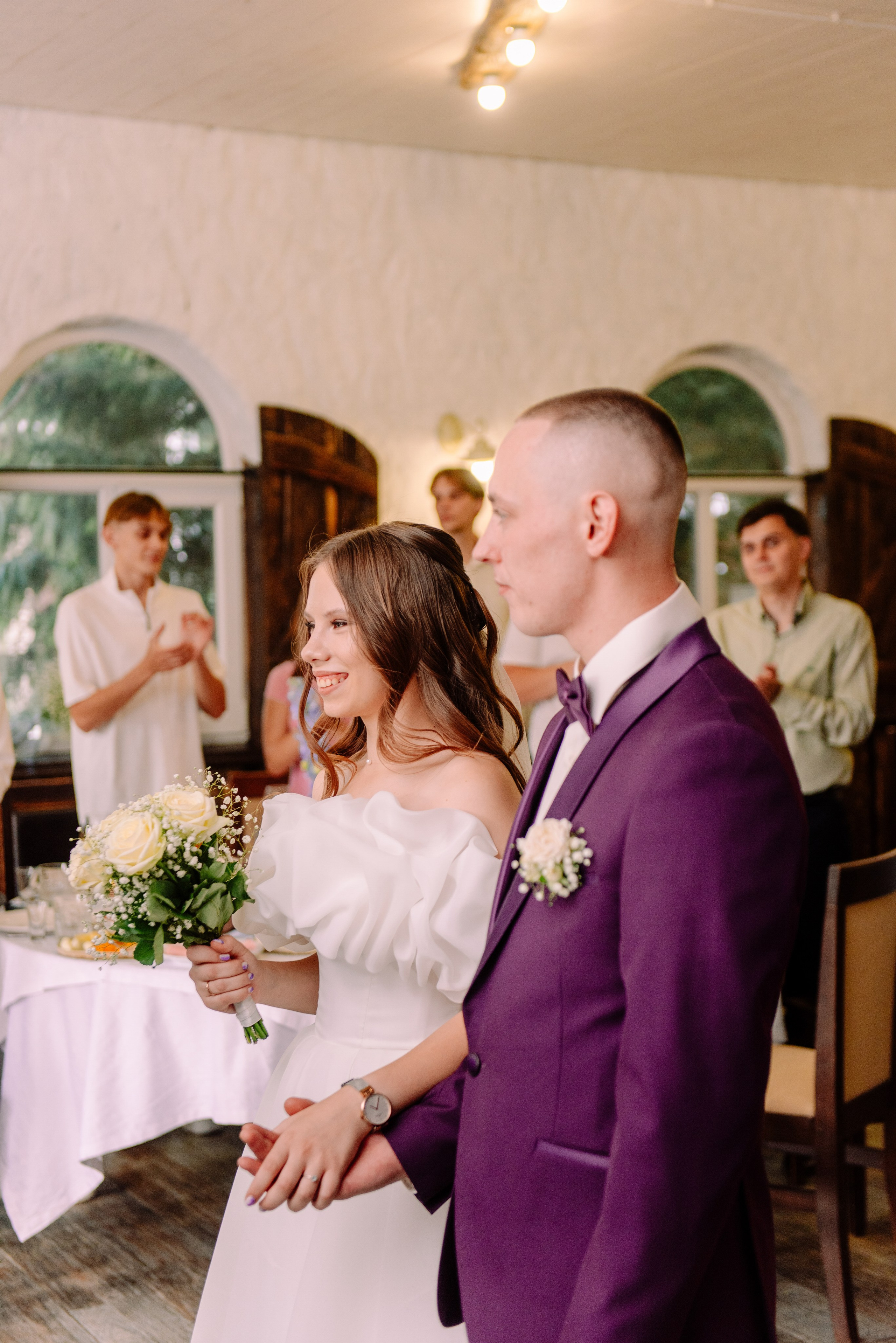 Юля и Саша — душевный банкет. Семейный и свадебный фотограф в Рязани Лиза Голованова