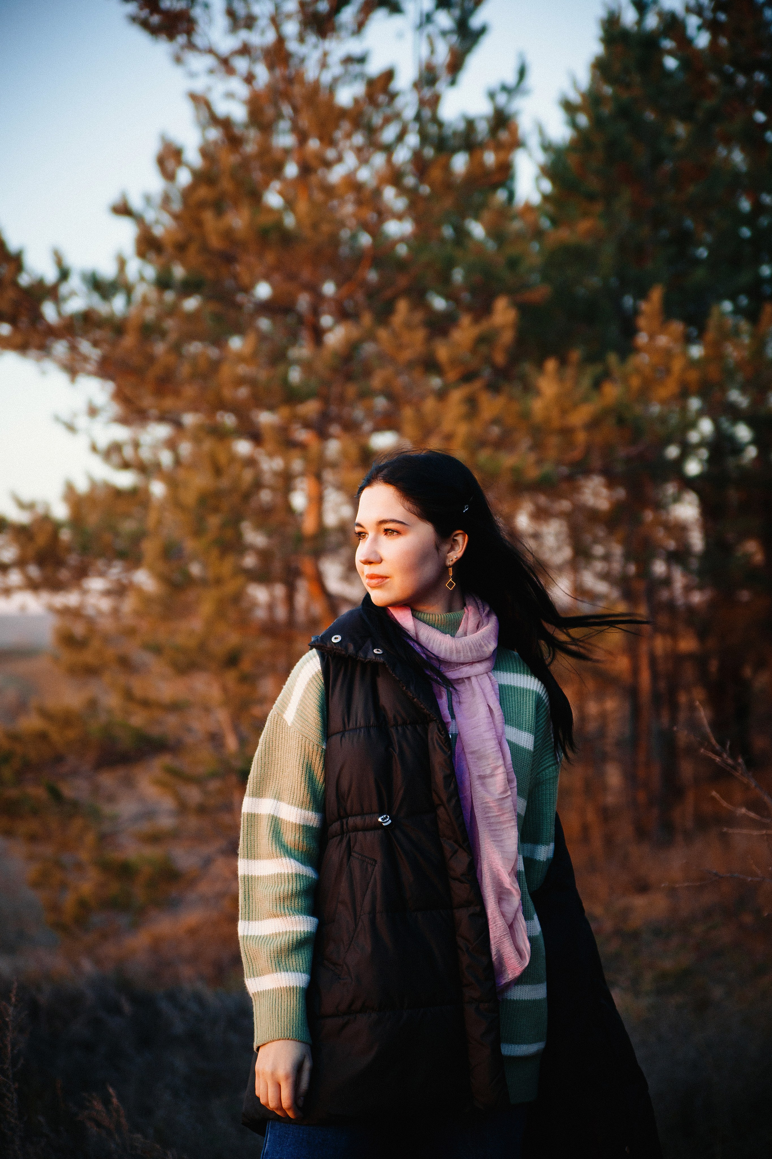 Съемка осенью. Выпускные альбомы Искитим, Бердск и Новосибирск Крюкова Елена