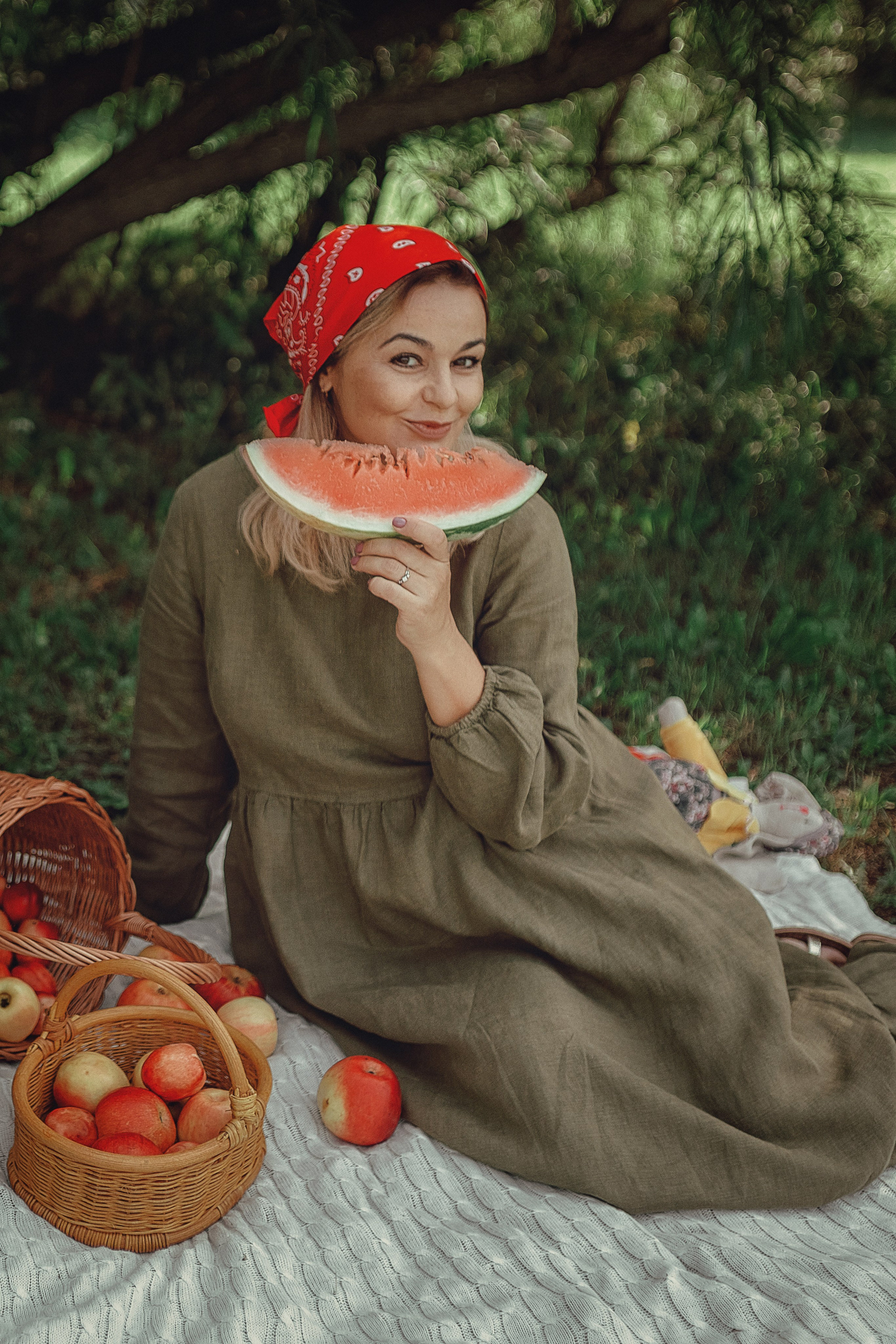 Сладкий арбуз. Семейный фотограф в Новосибирске Екатерина Сафронова
