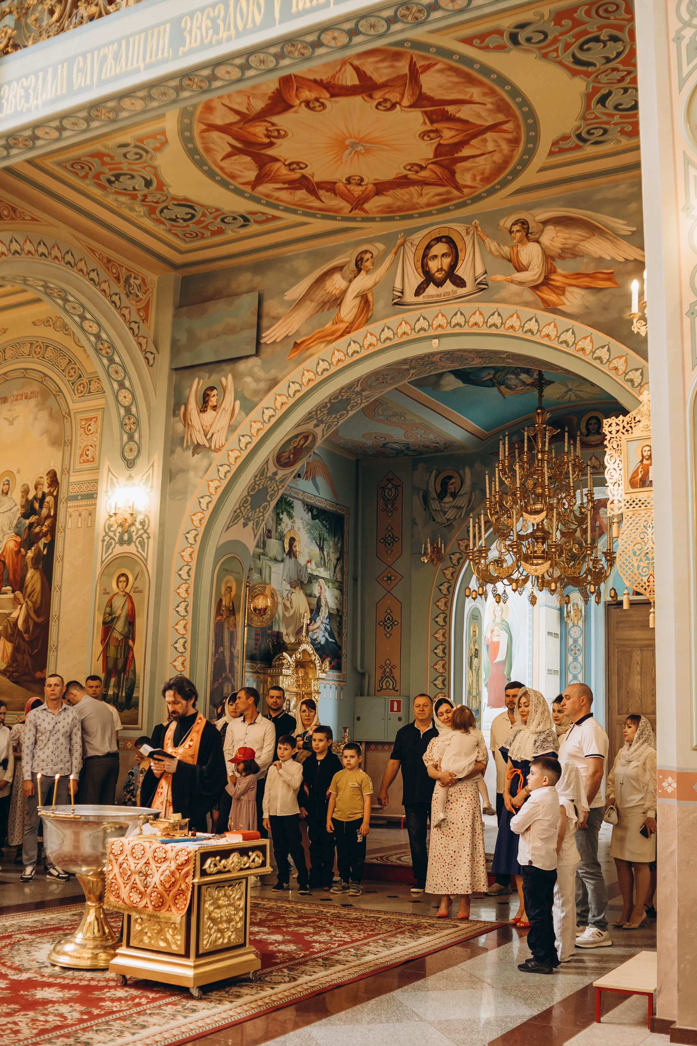 Крещение Таисии. Семейный фотограф в Волгодонске Краченцева Анна