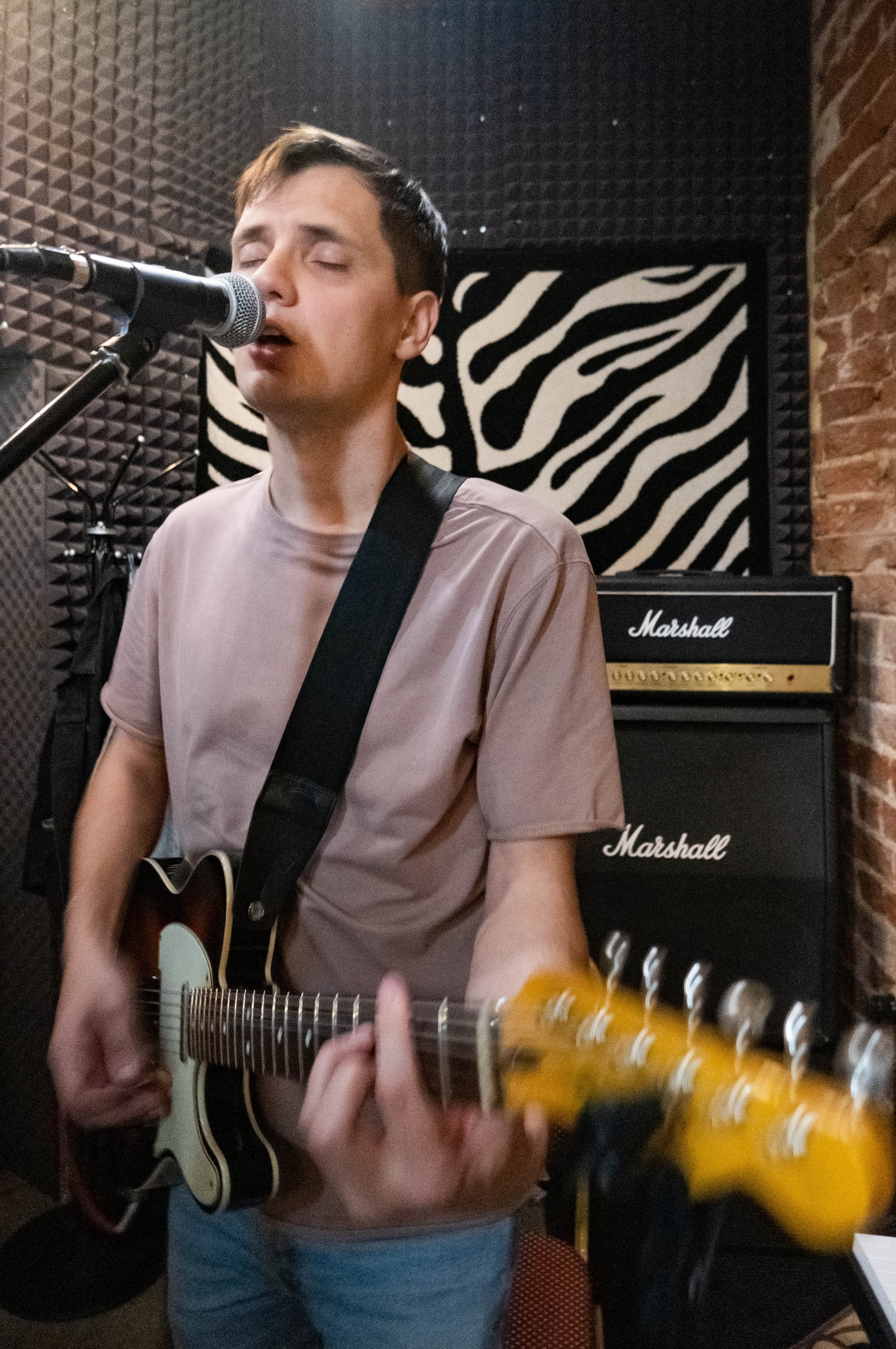 Фото репетиции группы Ридингер. Фотограф и видеограф Апокина Мария Москва