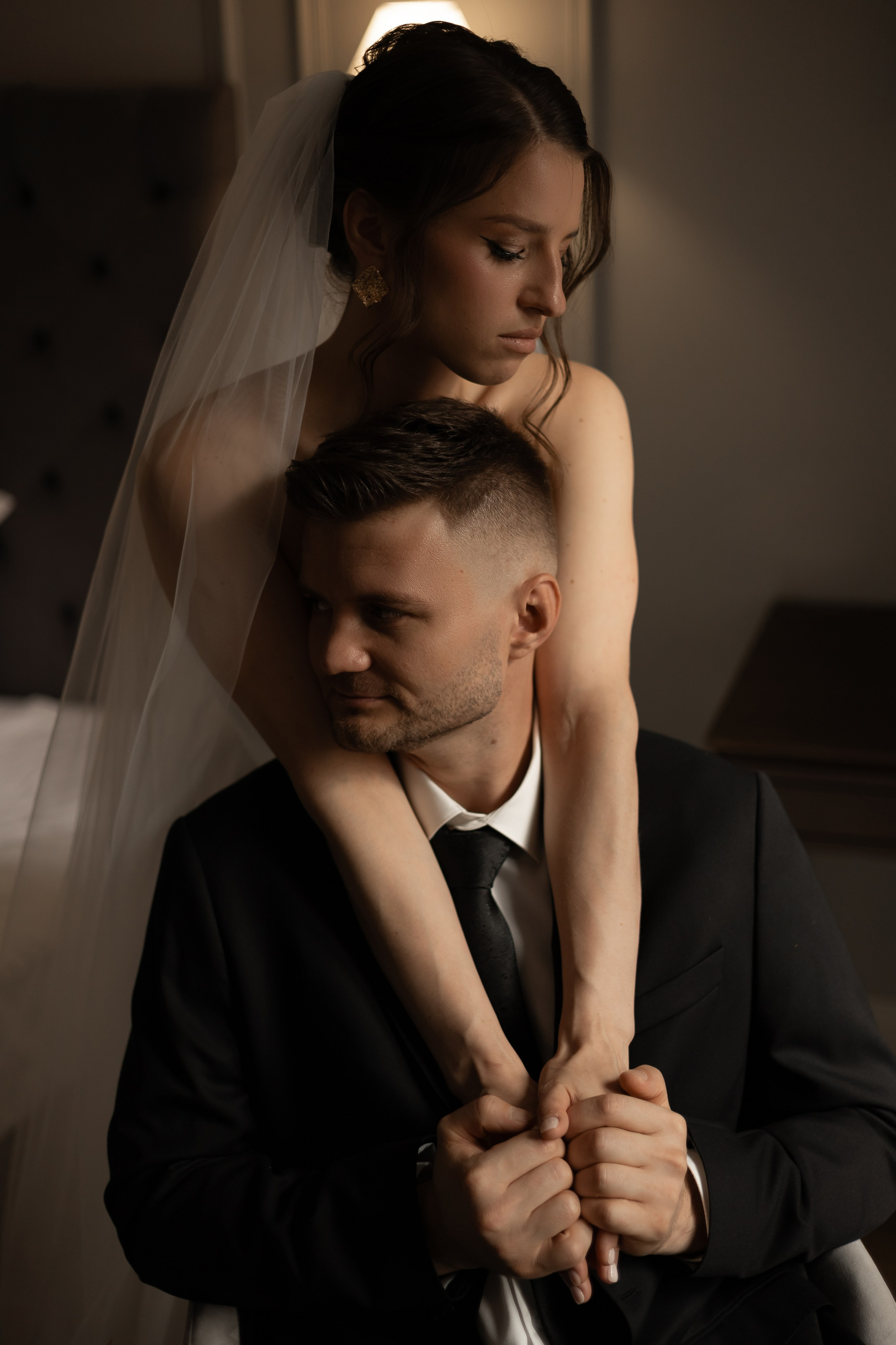 Серая кошка и рыжий кот. Свадебный и семейный фотограф Арина Кулёва