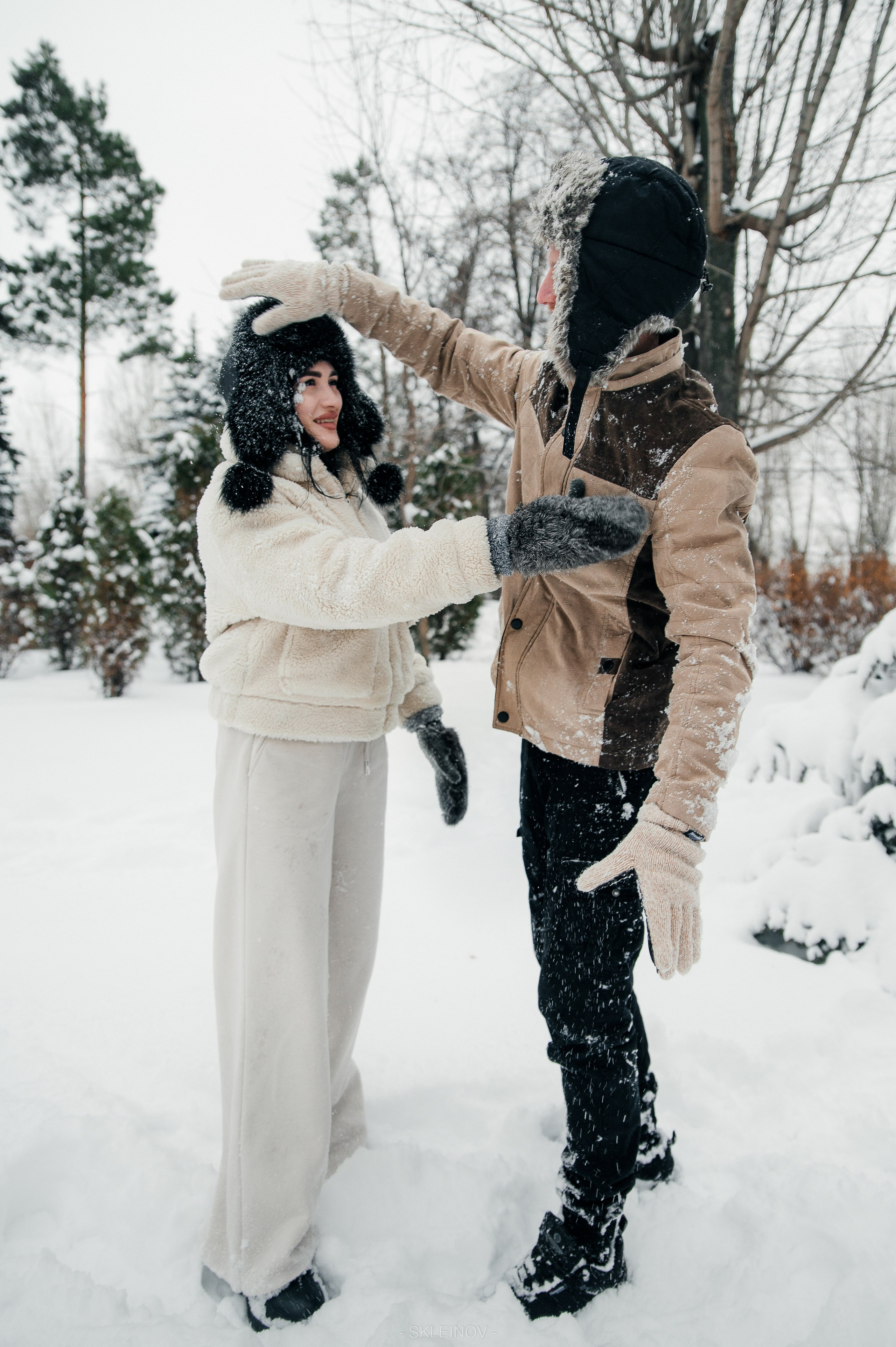 Снежная прогулка. Свадебный и travel фотограф в Волгограде, Сочи, Домбае, Европе