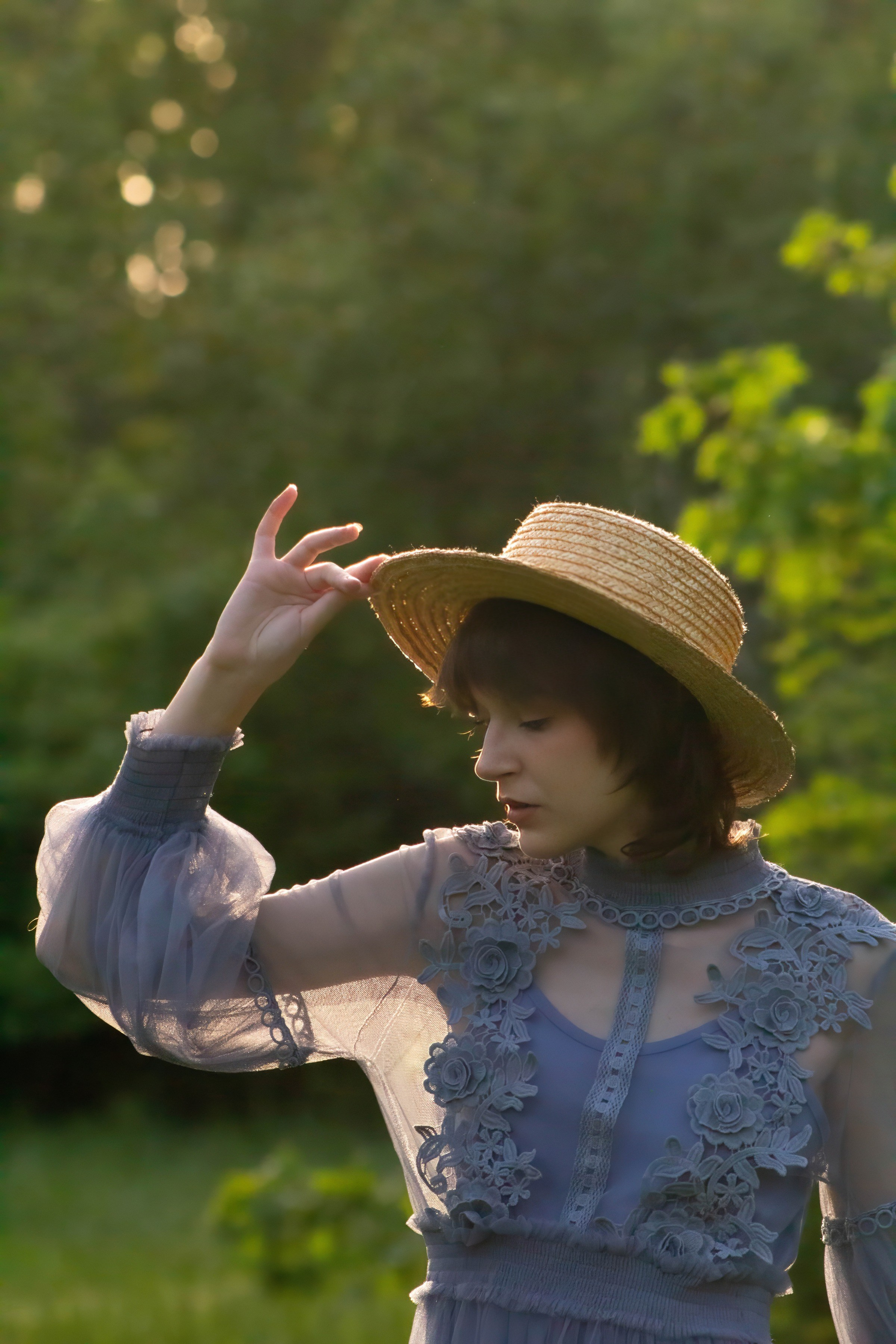 Прогулка в саду