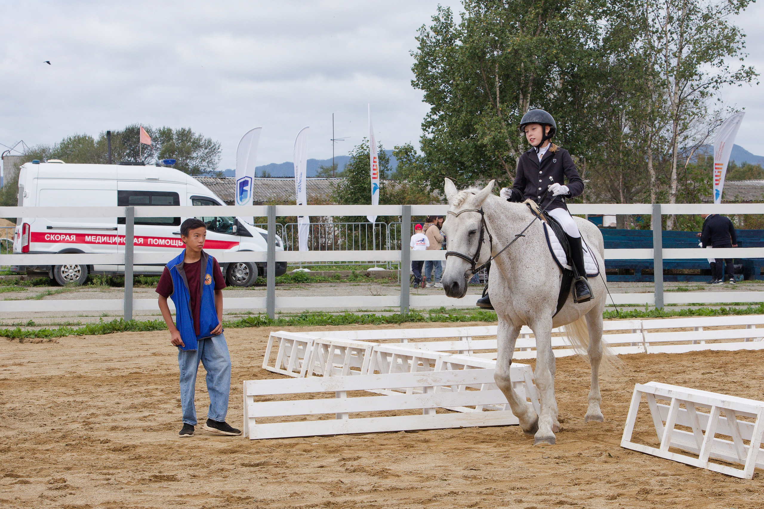 Всероссийские соревнования по конному спорту. Кутузов Евгений Фотограф в Южно-Сахалинске