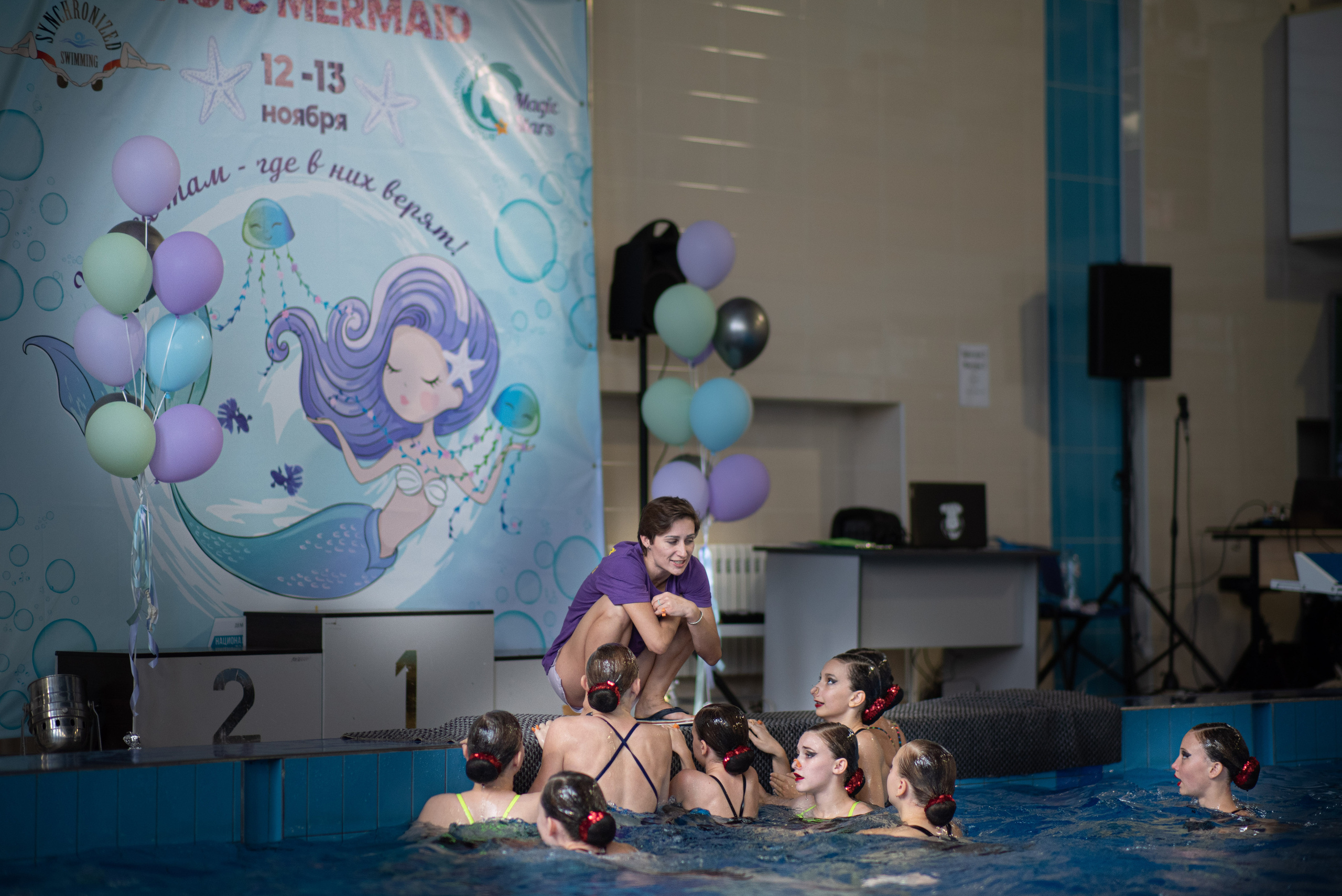 Синхронное плавание. Портретная, семейная съемка, репортаж. Москва. Куликова Татьяна