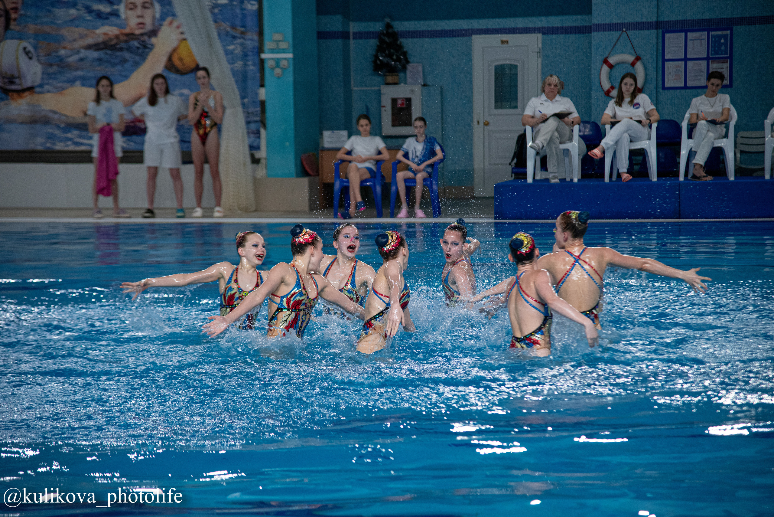 Синхронное плавание. Портретная, семейная съемка, репортаж. Москва. Куликова Татьяна