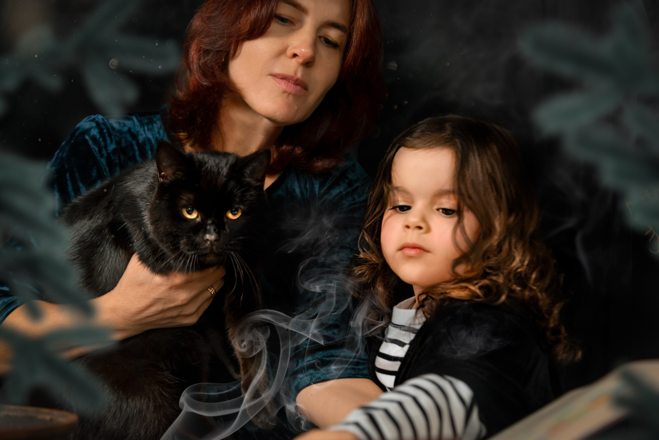 Добрые ведьмочки. Семейная история. Портретная, семейная съемка, репортаж. Москва. Куликова Татьяна