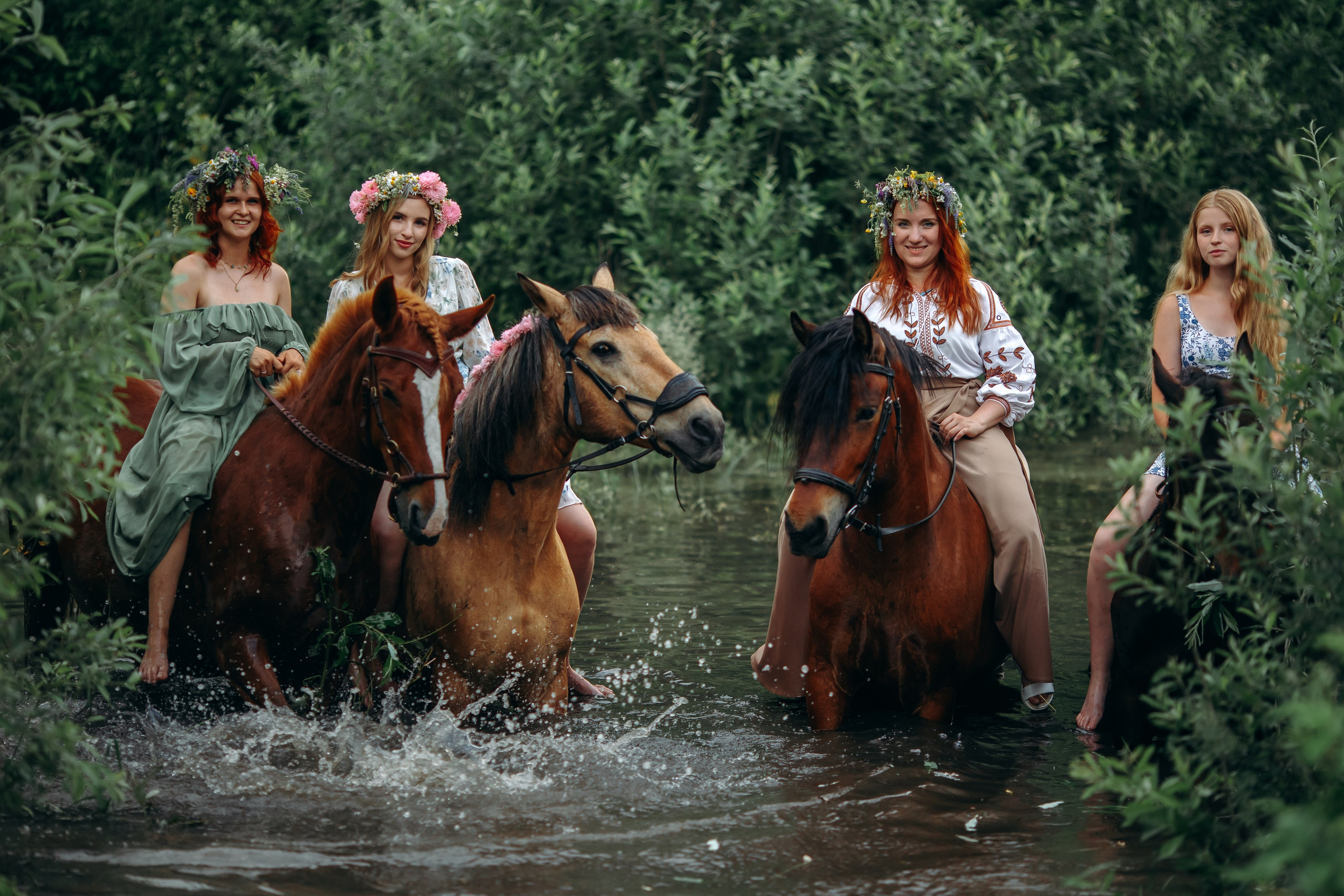 Ивана Купала 2026. Анна Молчанова конный фотограф в Тюмени | фотосессии с лошадьми Тюмень