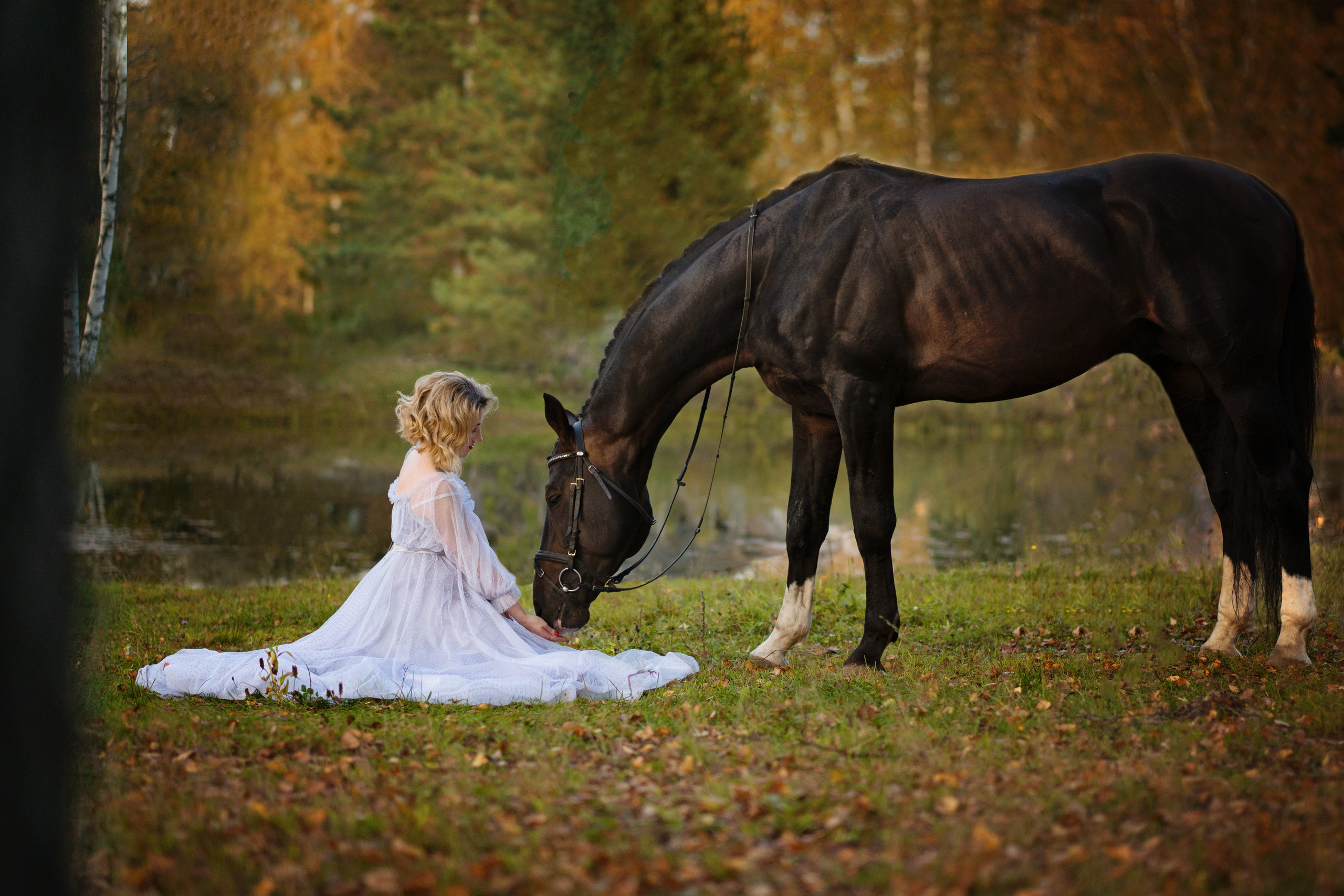 Фотосессии с лошадьми. Семейный фотограф в Санкт-Петербурге
