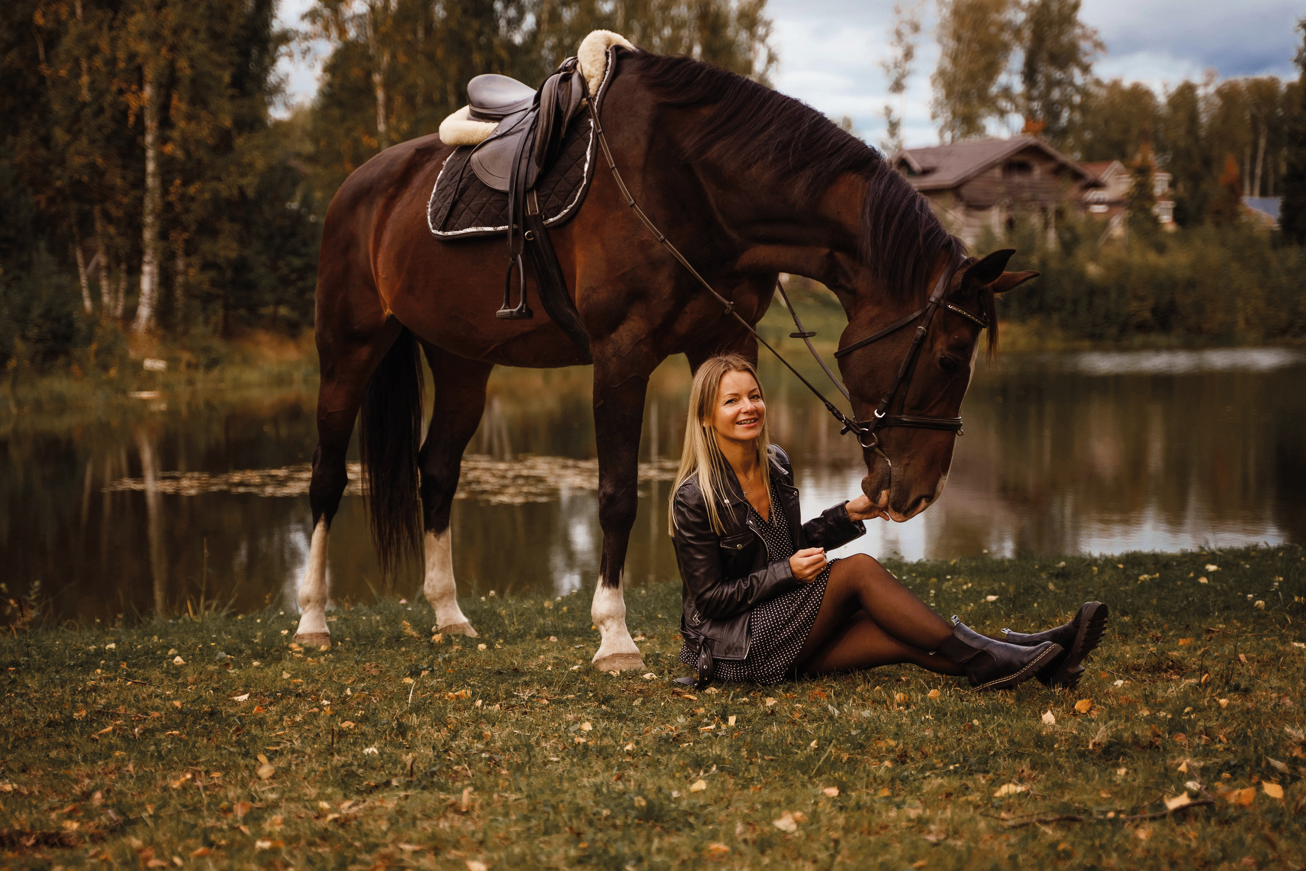 Фотосессии с лошадьми. Семейный фотограф в Санкт-Петербурге