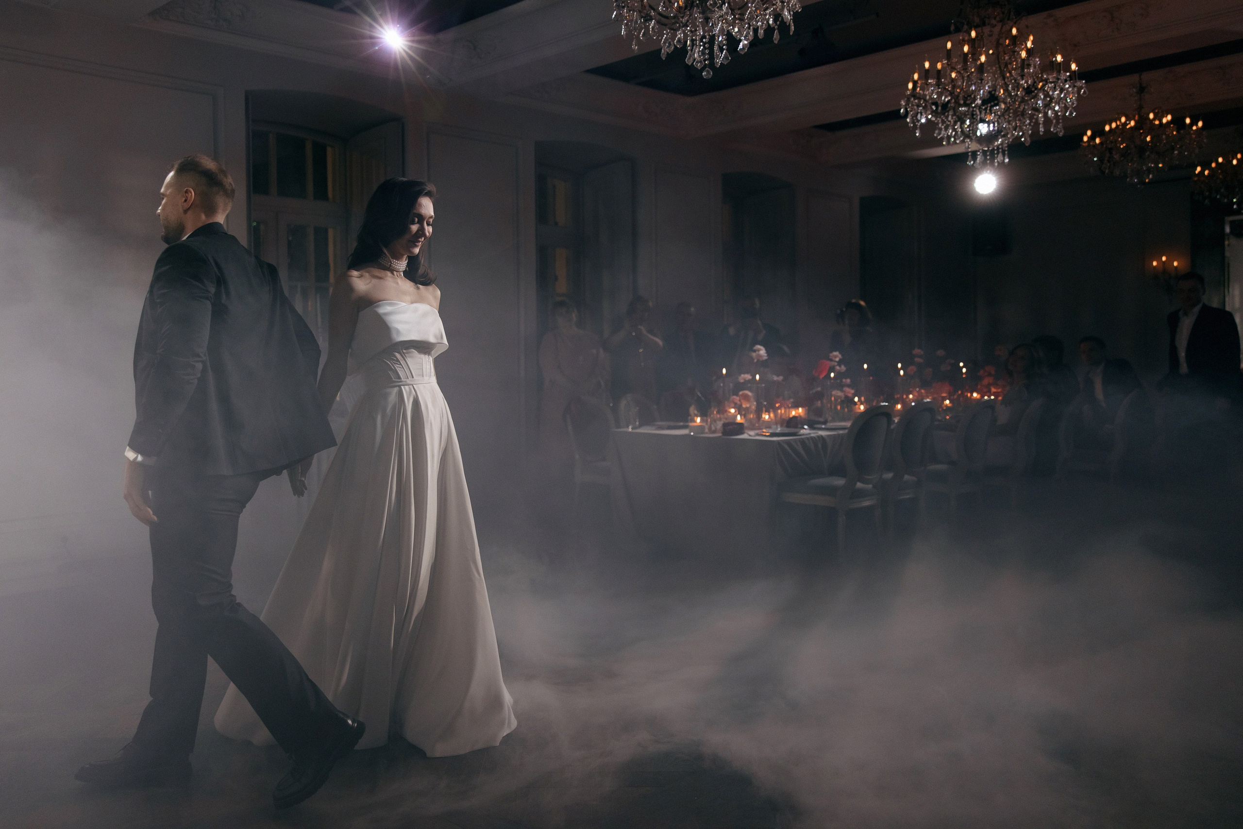 первый таней ресторан Мишель, свадебный фотограф Москва