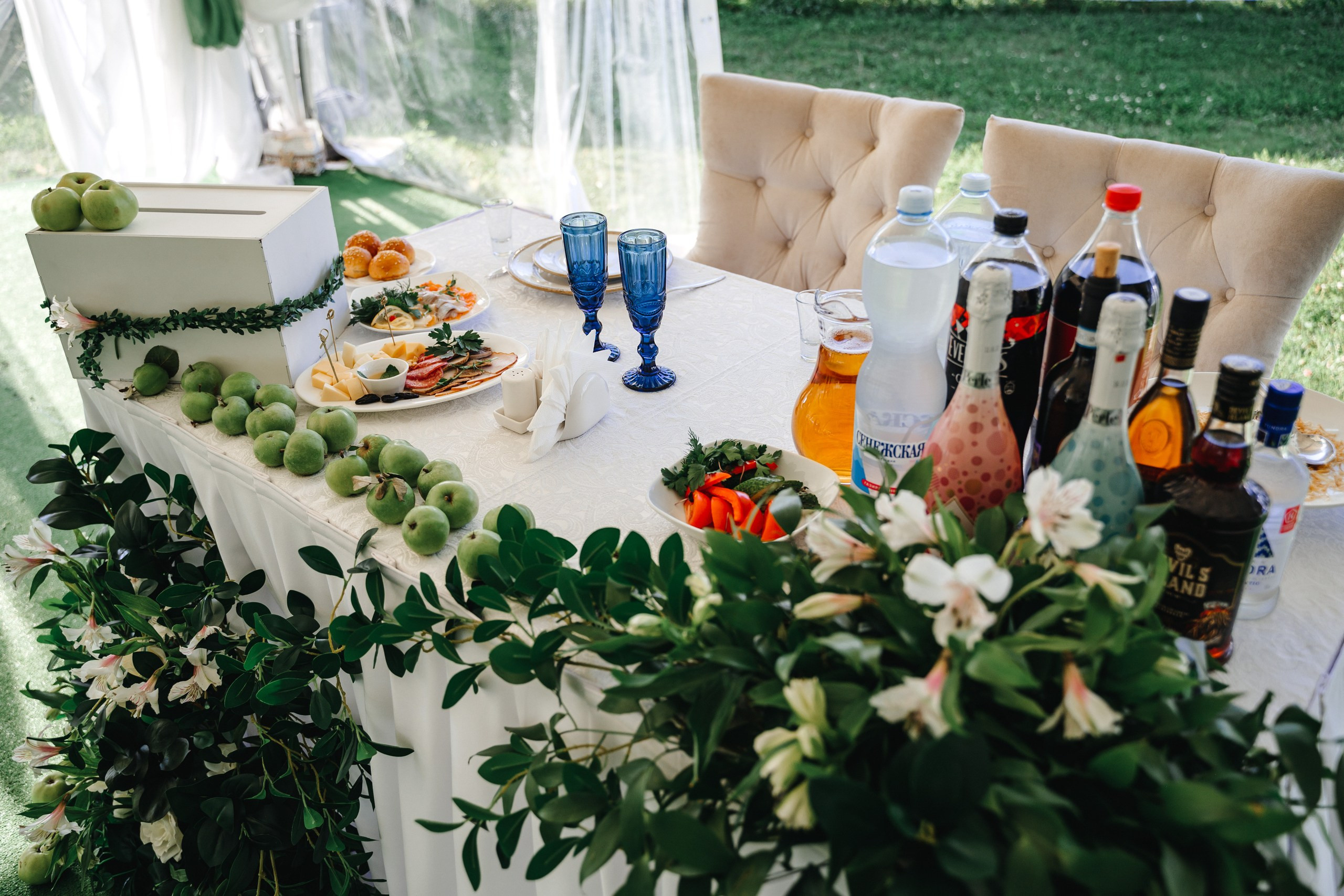 Декор банкета от Paradise PZ. Фотограф в Переславле-Залесском Алексей Погосов