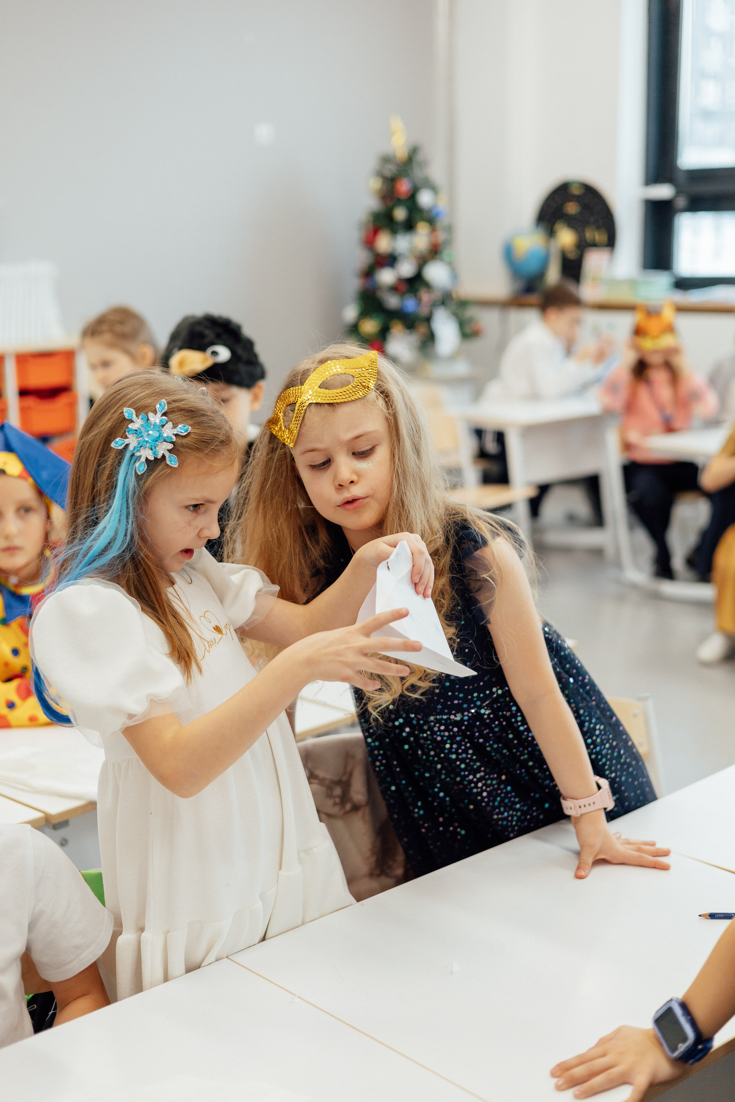 Школьный новогодний праздник. Психолог, фотограф Мария Черницкая
