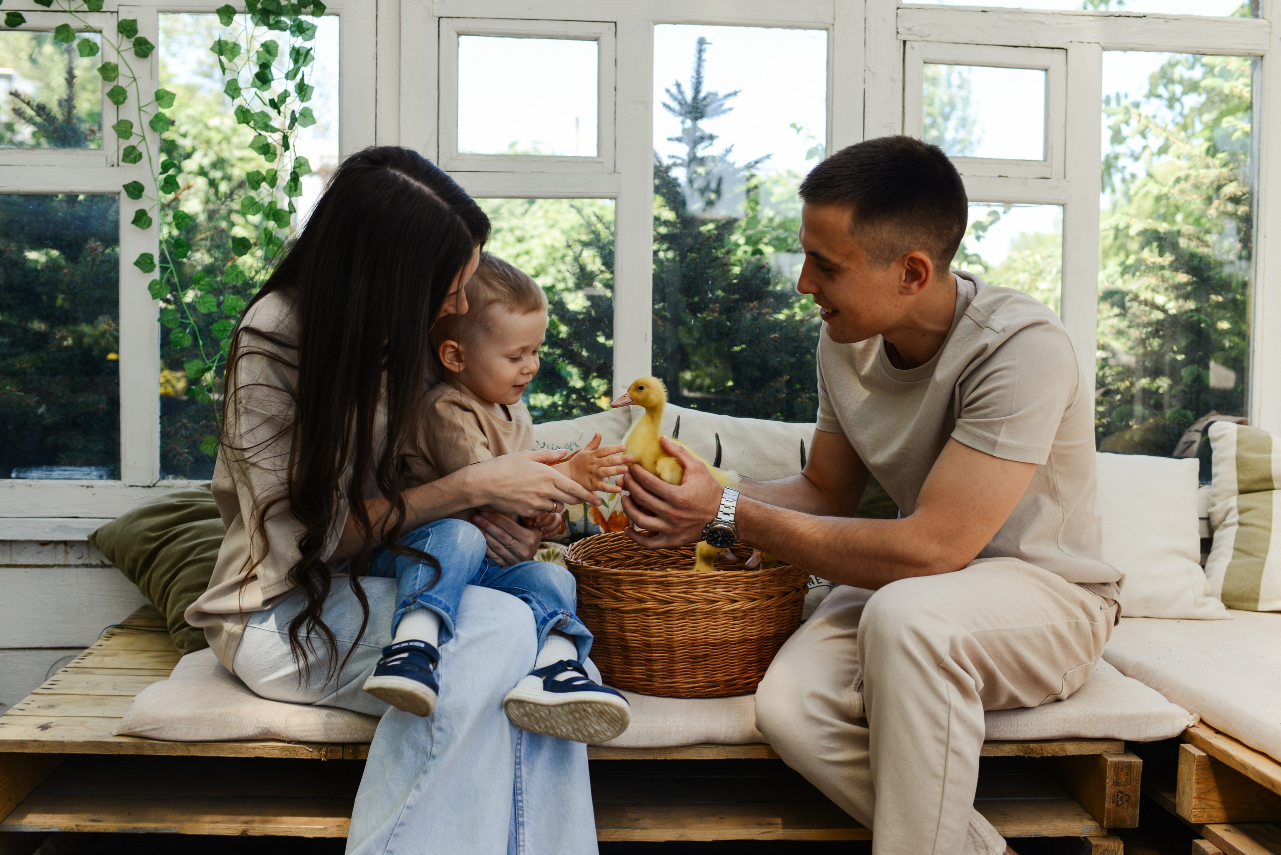 Summer family photo shoot. Фотограф Ярута Оксана / Ростов-на-Дону