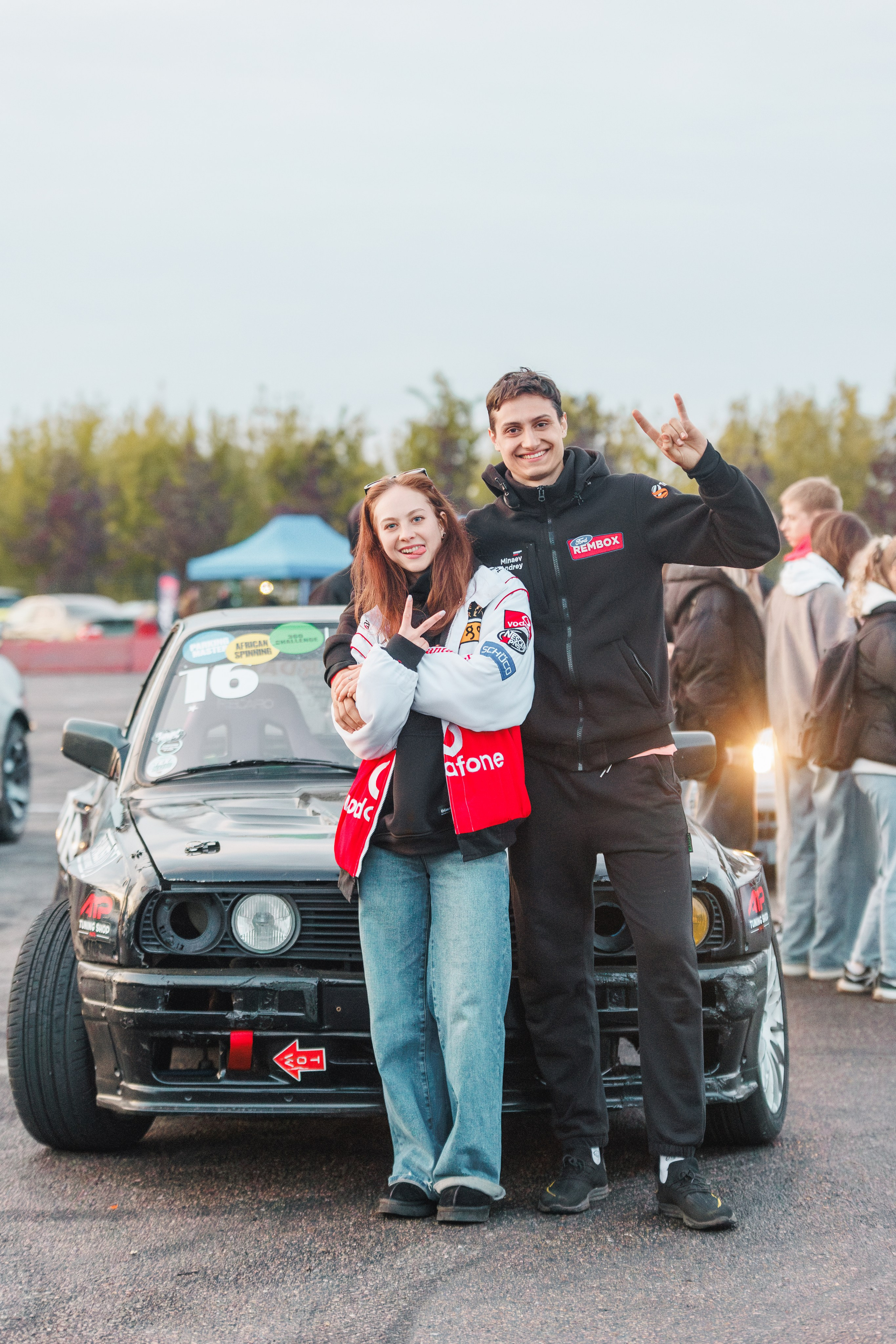 Выставка и дрифт машин. Репортажный фотограф. Москва. Алина Ланская