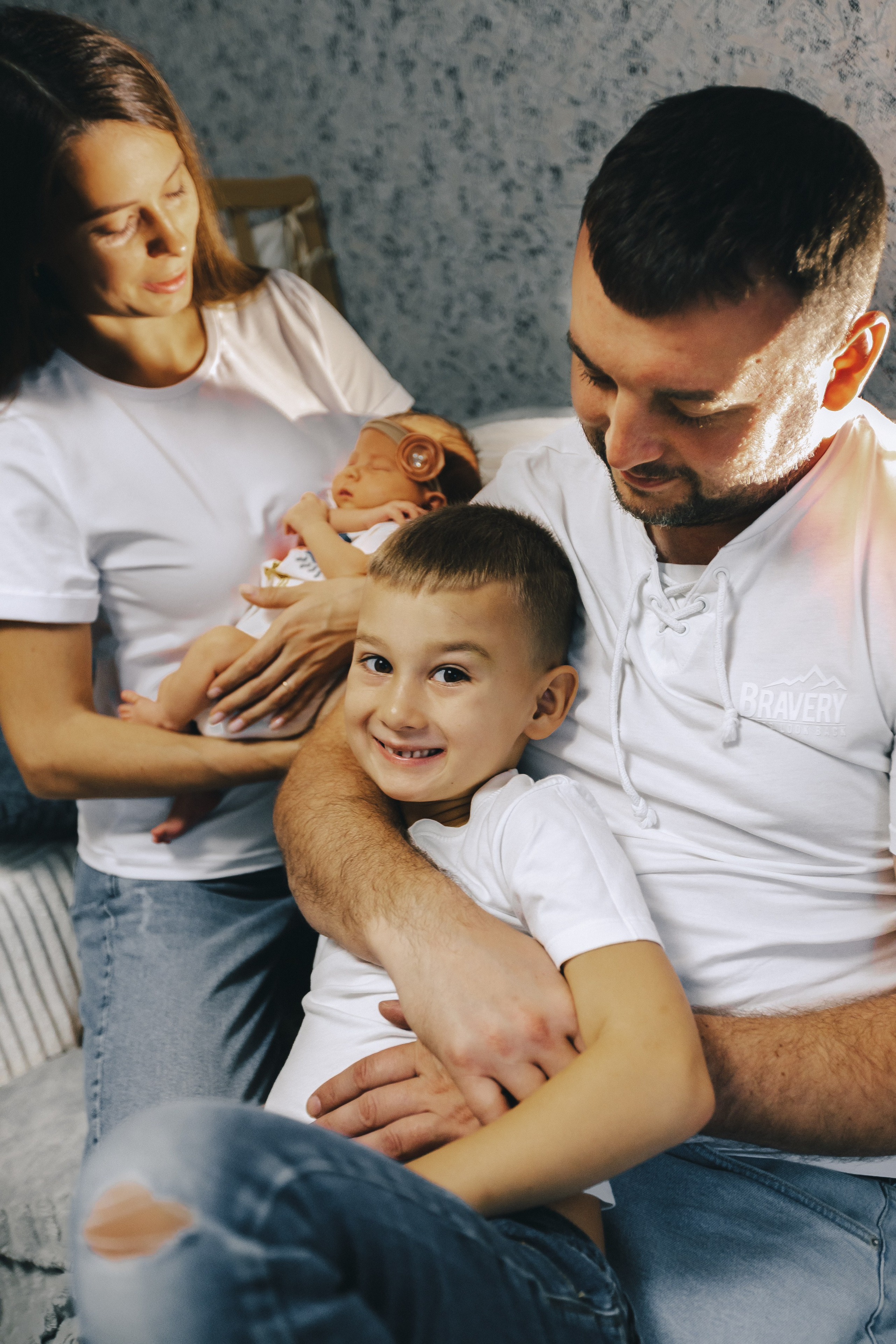 Ира, Леша, Максим и Майя. Фотограф Таганрог Любимая Надя