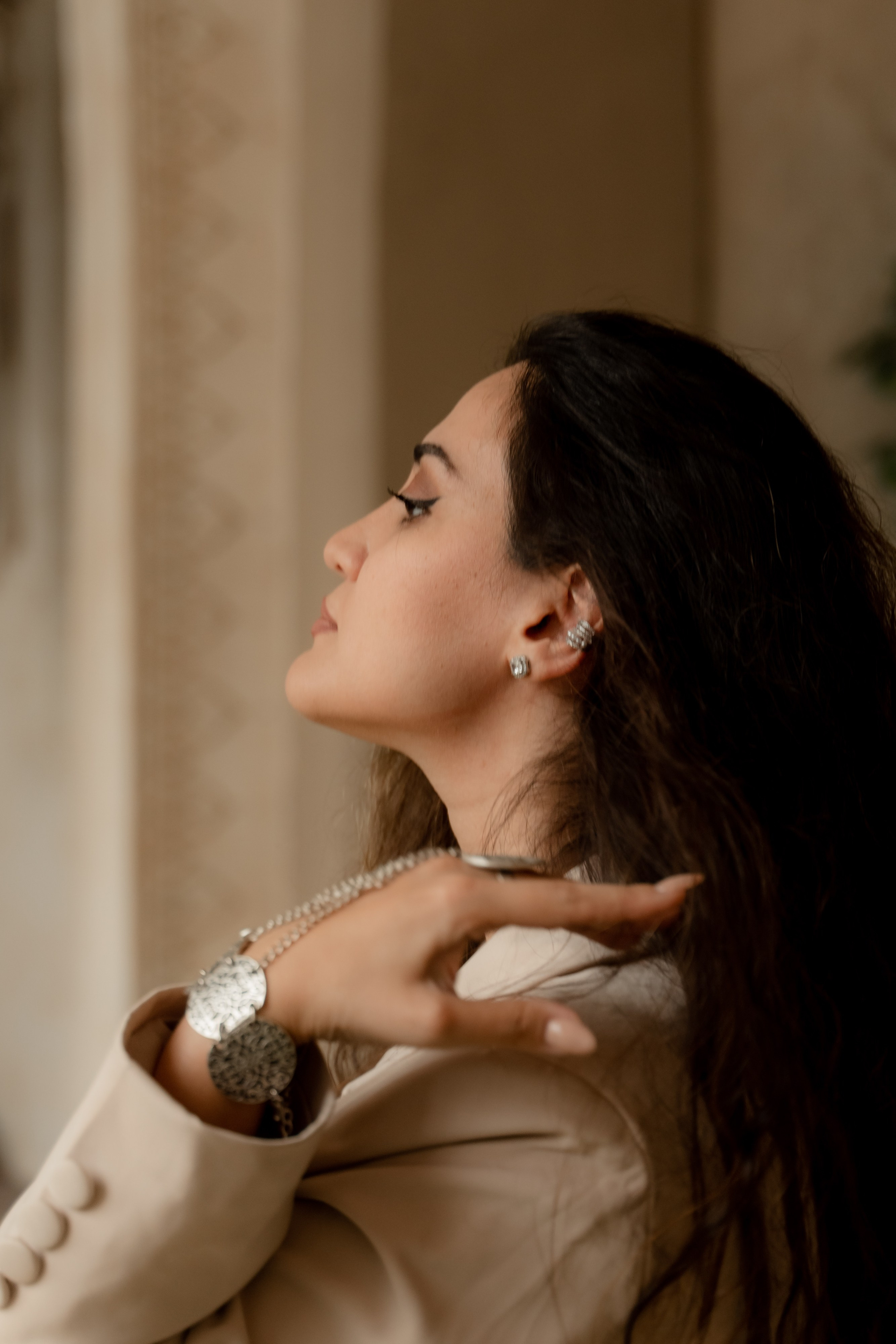 Лилит в песках. Портретный и свадебный фотограф Алла Карени Москва