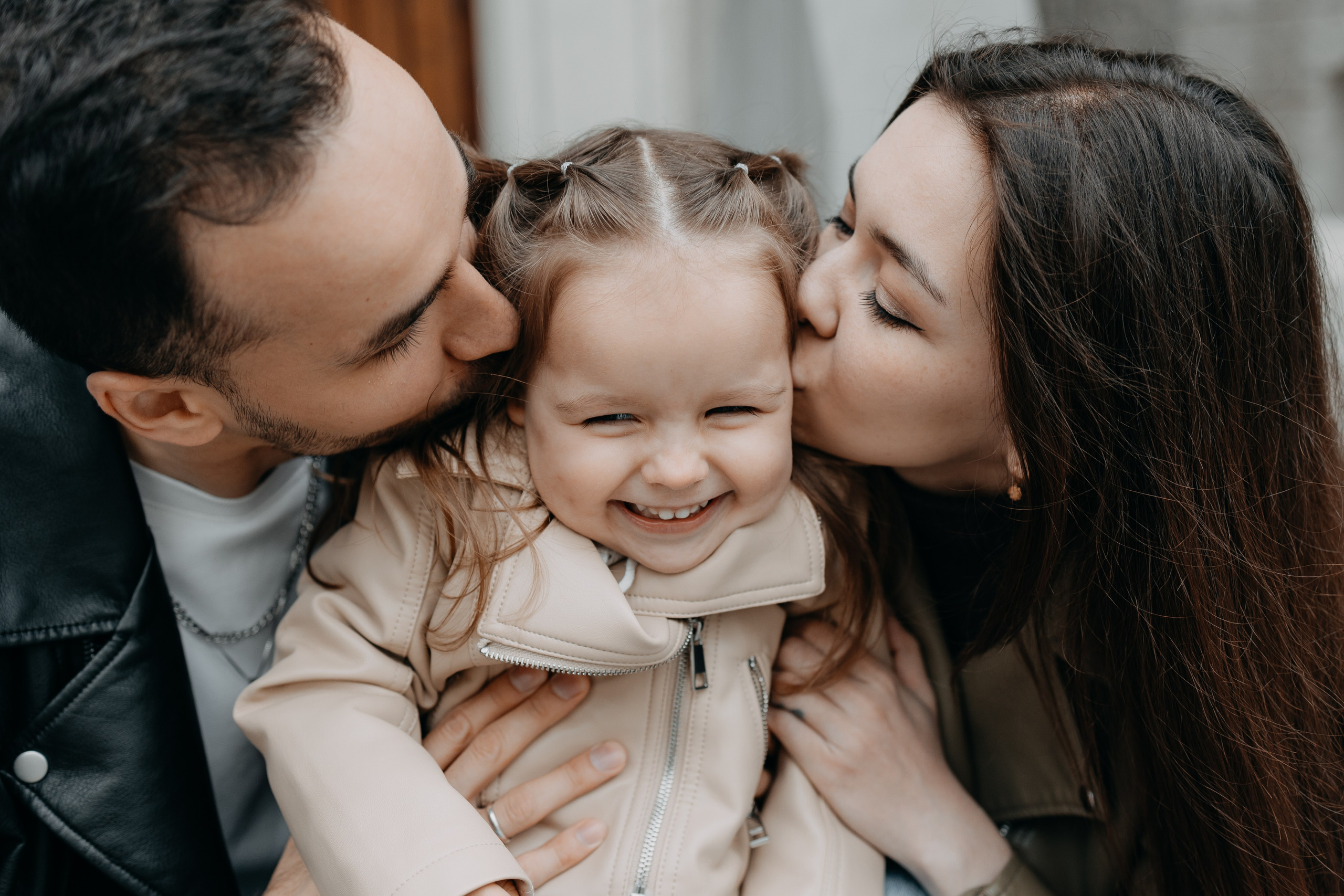 Мария, Николай и Полина. Детский и семейный фотограф. Москва