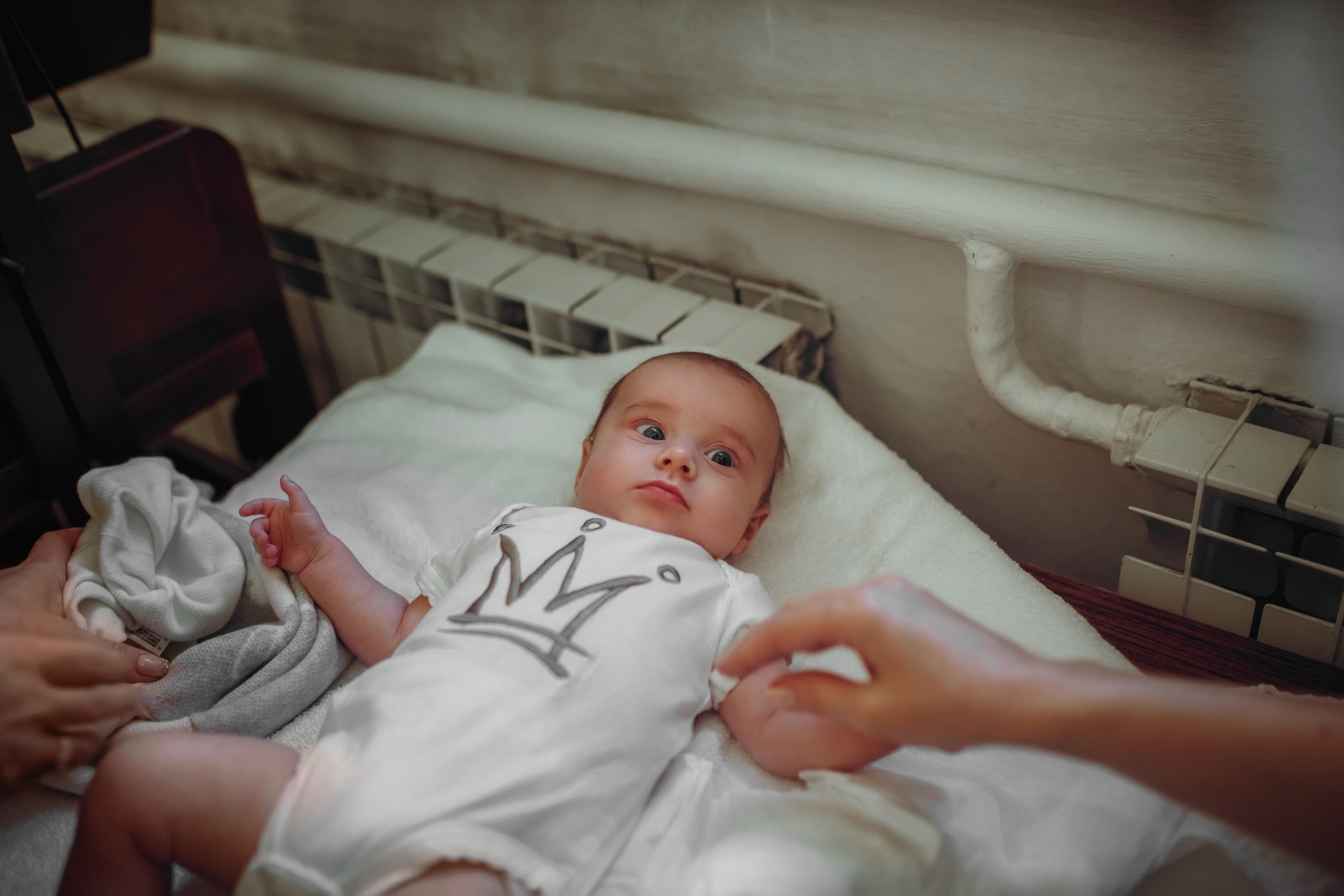 Крещение Дарьи. Фотограф на Крещение, семейный фотограф в Москве