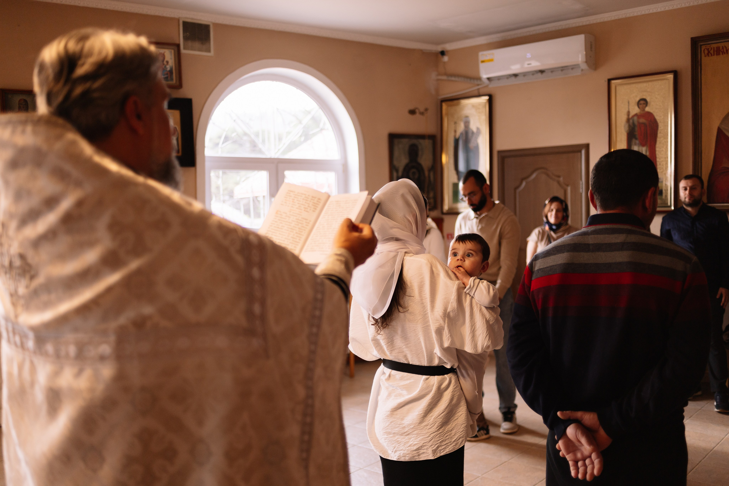 Крещение в храме Дагомыса. Семейный фотограф в Сочи, Лоо, Дагомысе, Вардане Кучумова Олеся