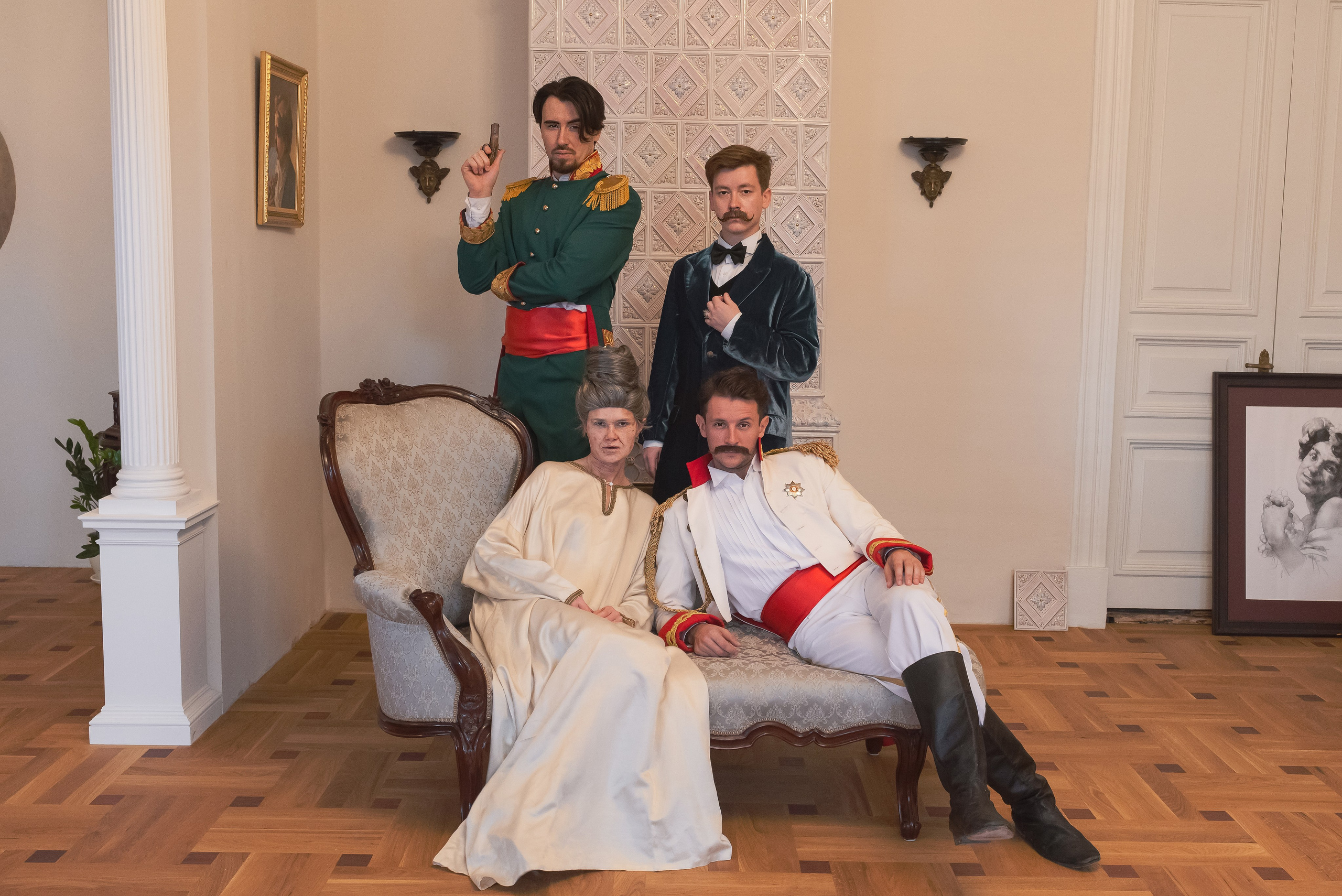 Съёмка «Пиковая дама» для Piterville. Фотограф, ретушёр, графический дизайнер в Петербурге Борякина Настя