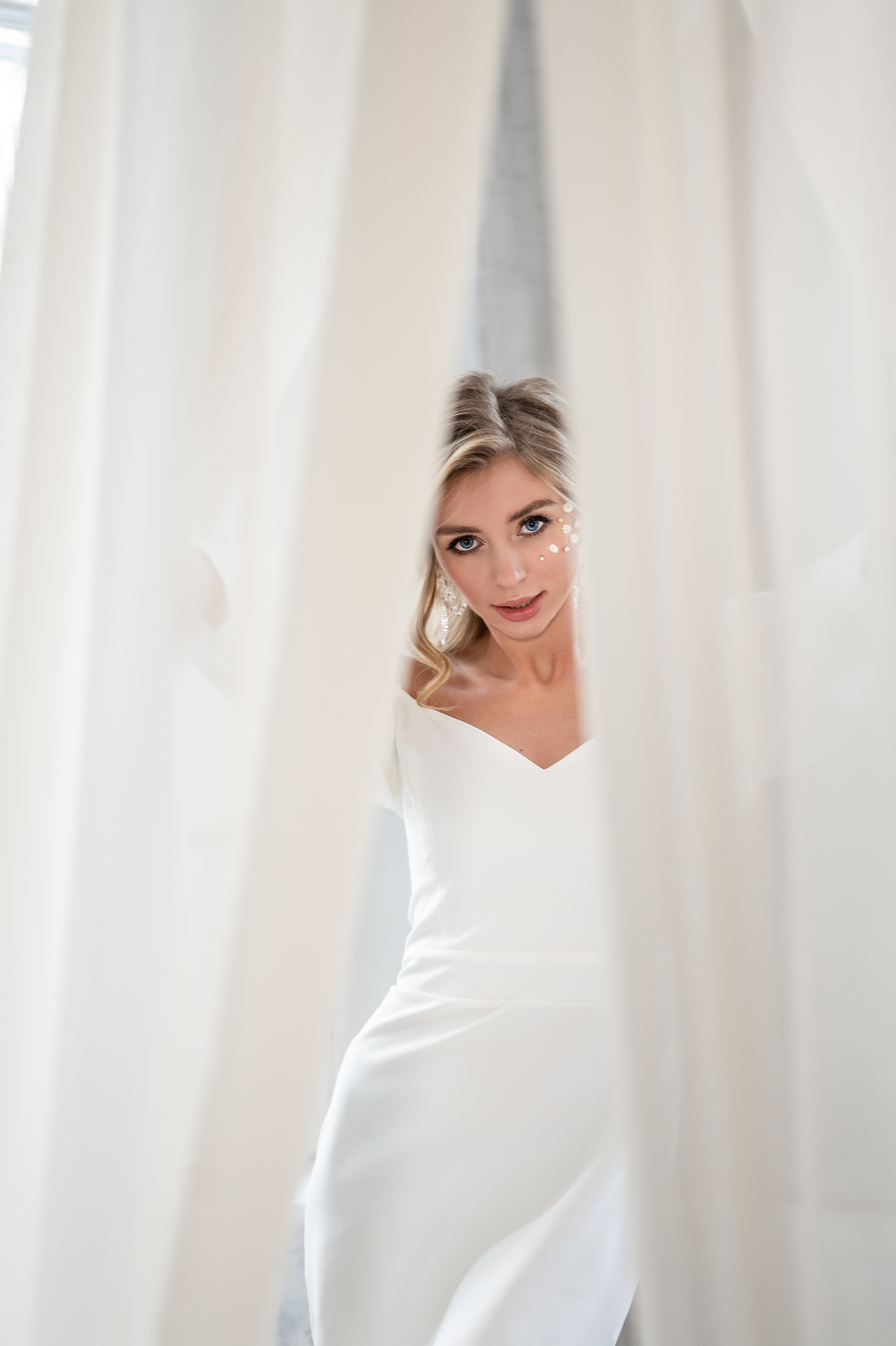 Злата в цветочной фотостудии. Фотограф Елена Сасс Москва