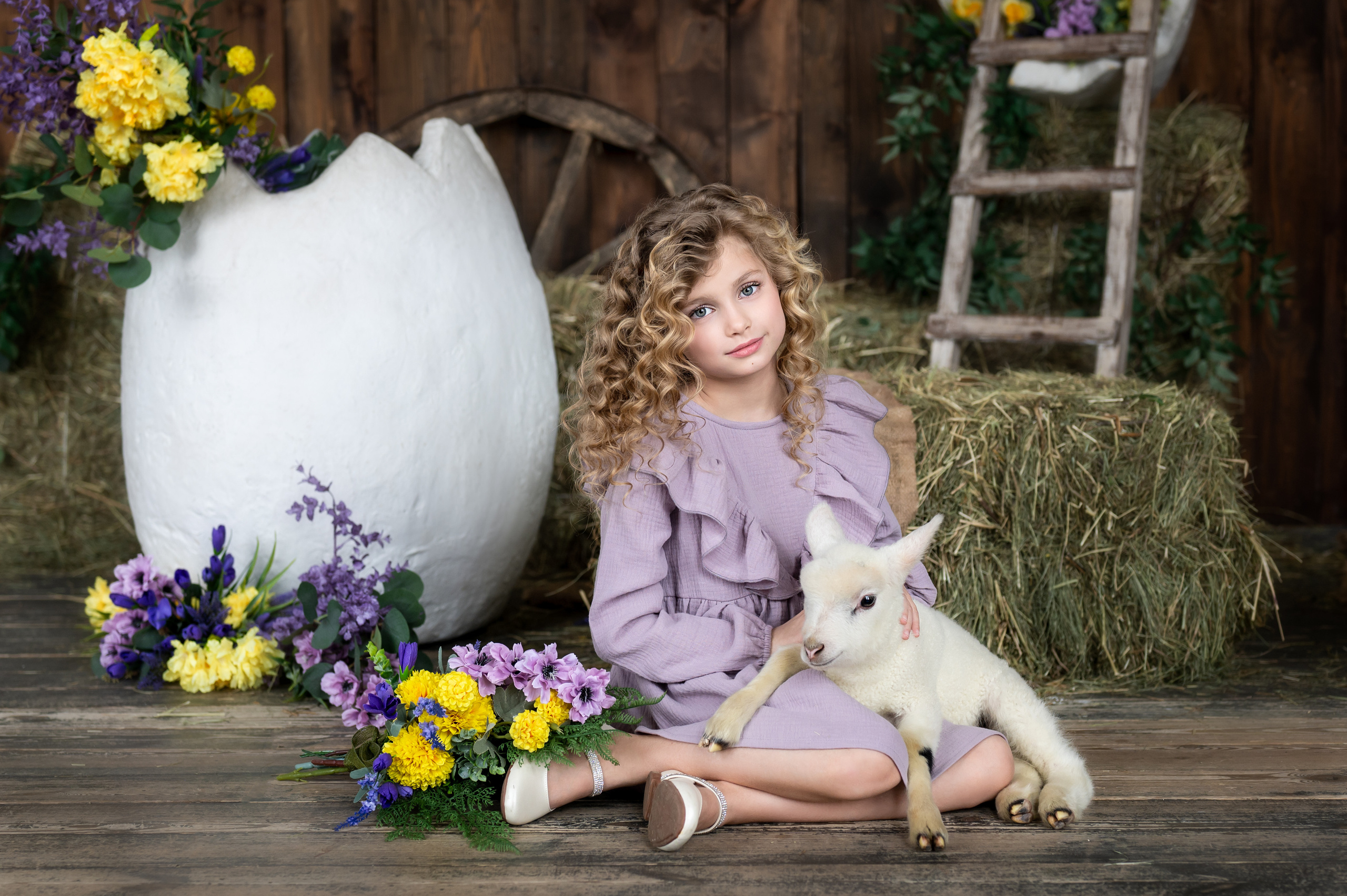 Весенняя фотосессия Алины-Виктории. Фотограф Елена Сасс Москва