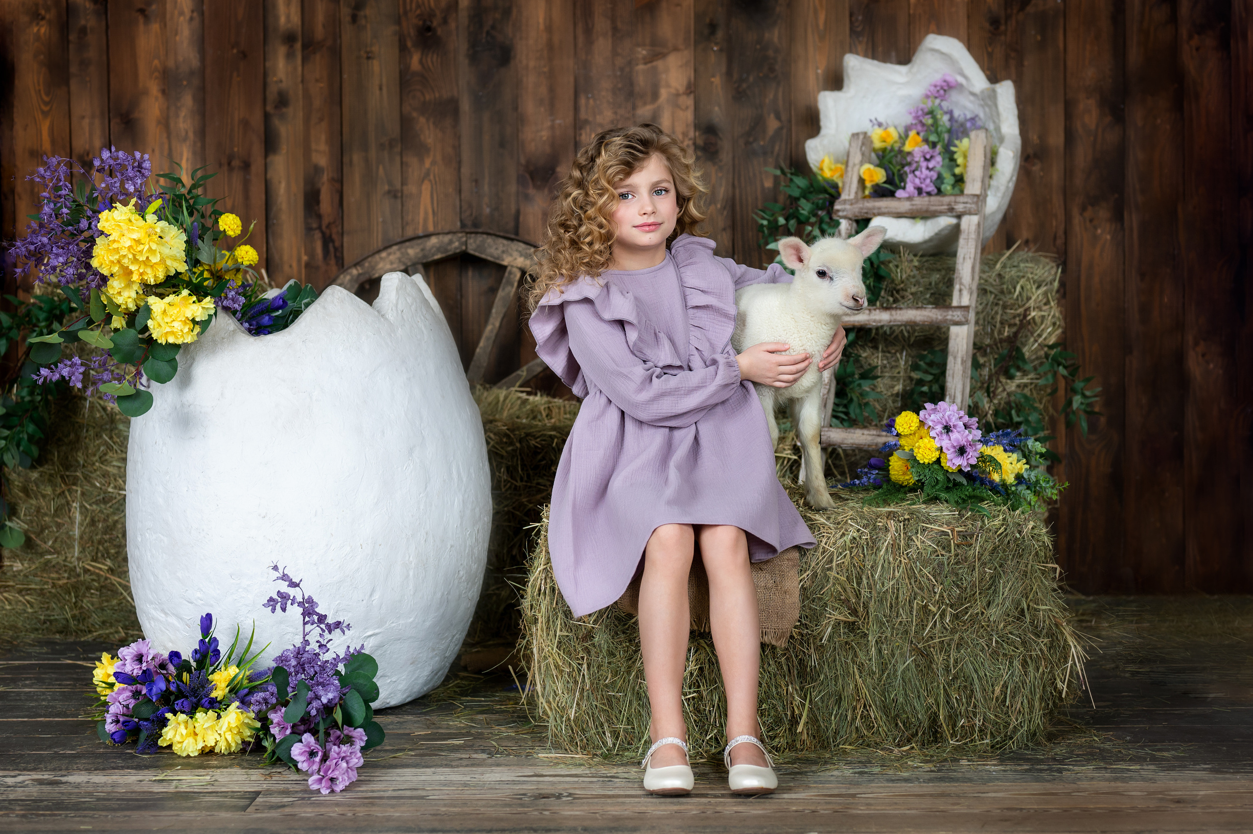 Весенняя фотосессия Алины-Виктории. Фотограф Елена Сасс Москва