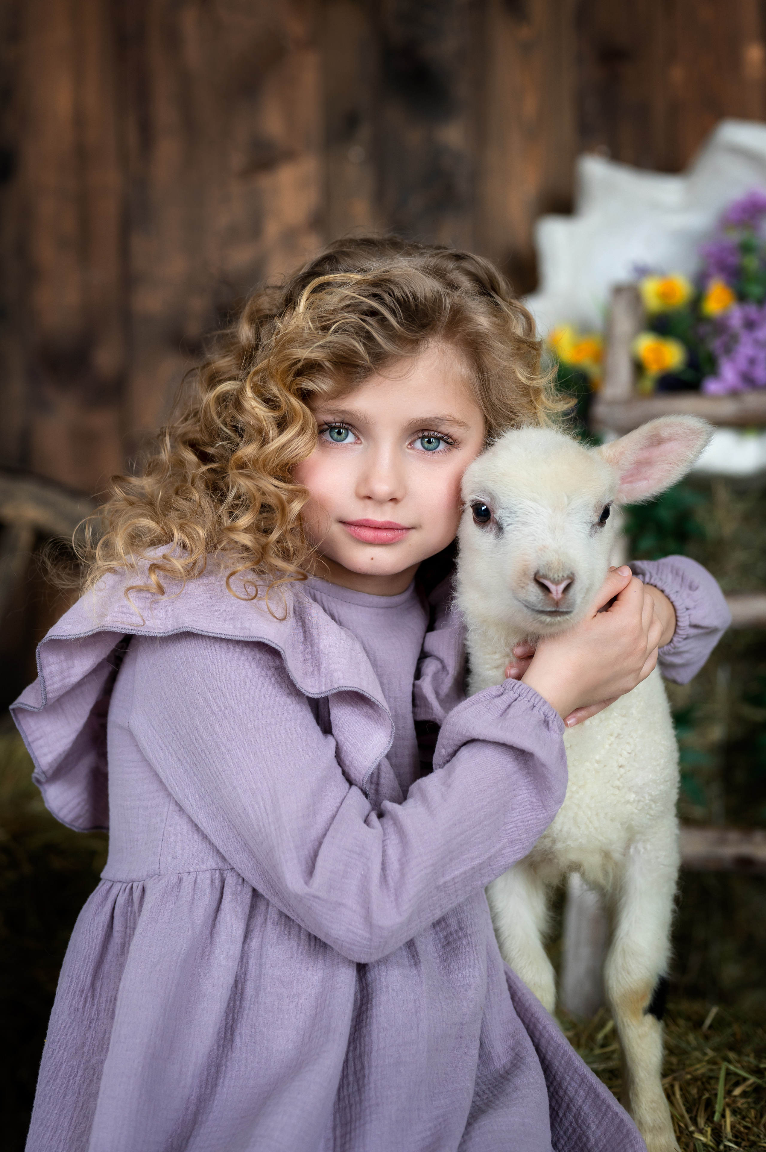 Весенняя фотосессия Алины-Виктории. Фотограф Елена Сасс Москва