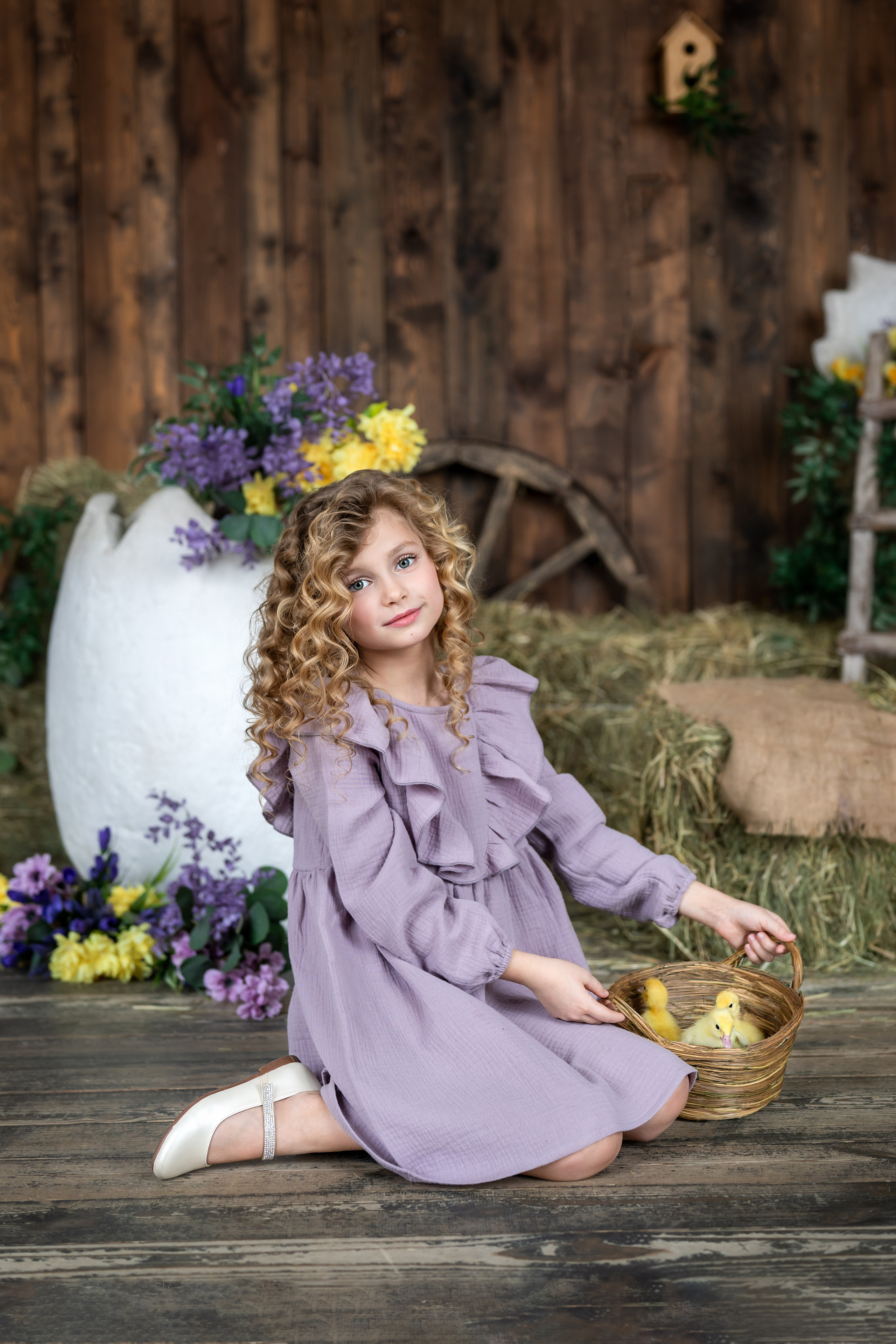 Весенняя фотосессия Алины-Виктории. Фотограф Елена Сасс Москва