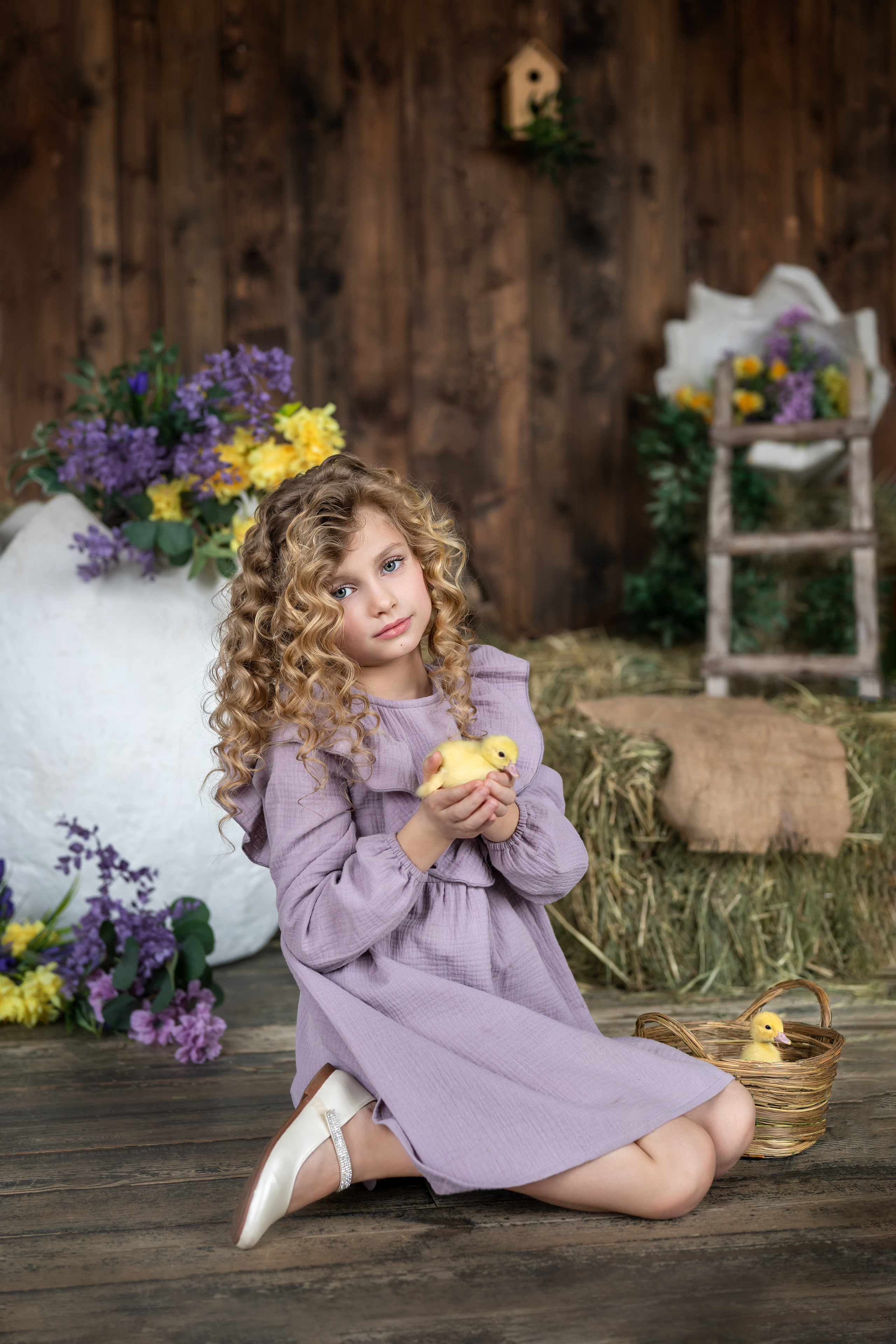 Весенняя фотосессия Алины-Виктории. Фотограф Елена Сасс Москва