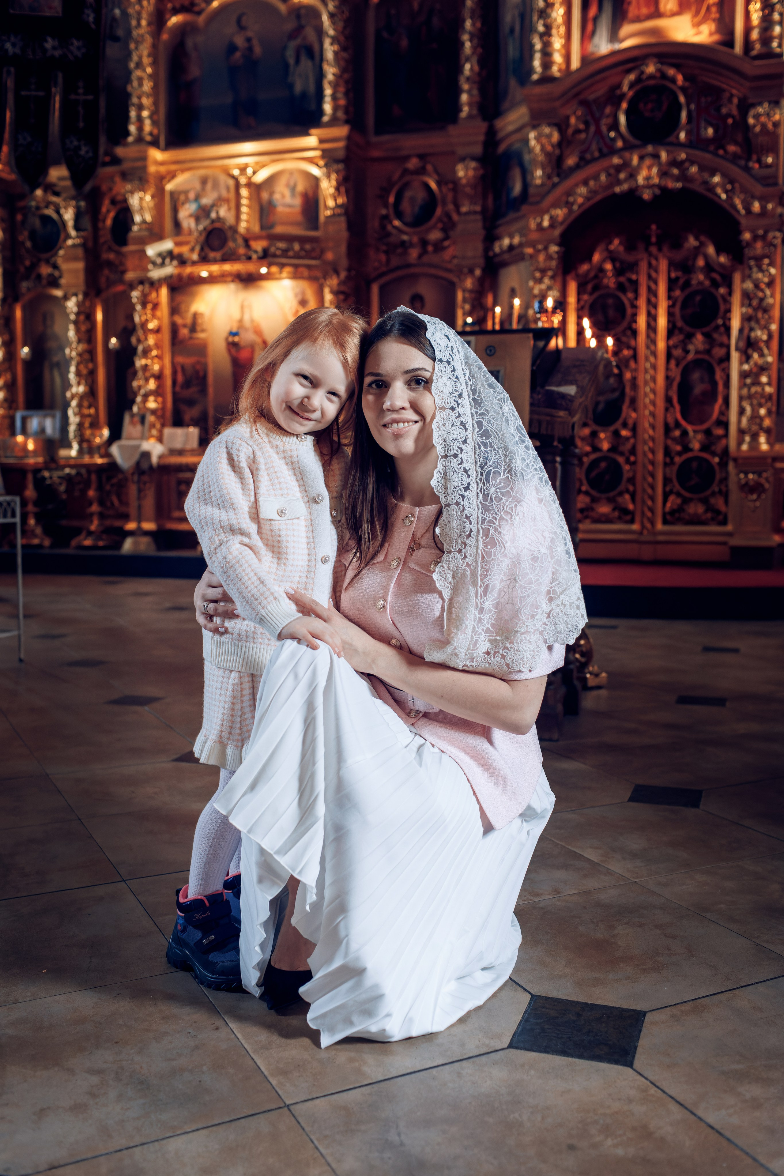 Крещение в Храме Святого Уара Мученика в Вешках. Профессиональный фотограф в Москве и Мо Мария Шантарёва