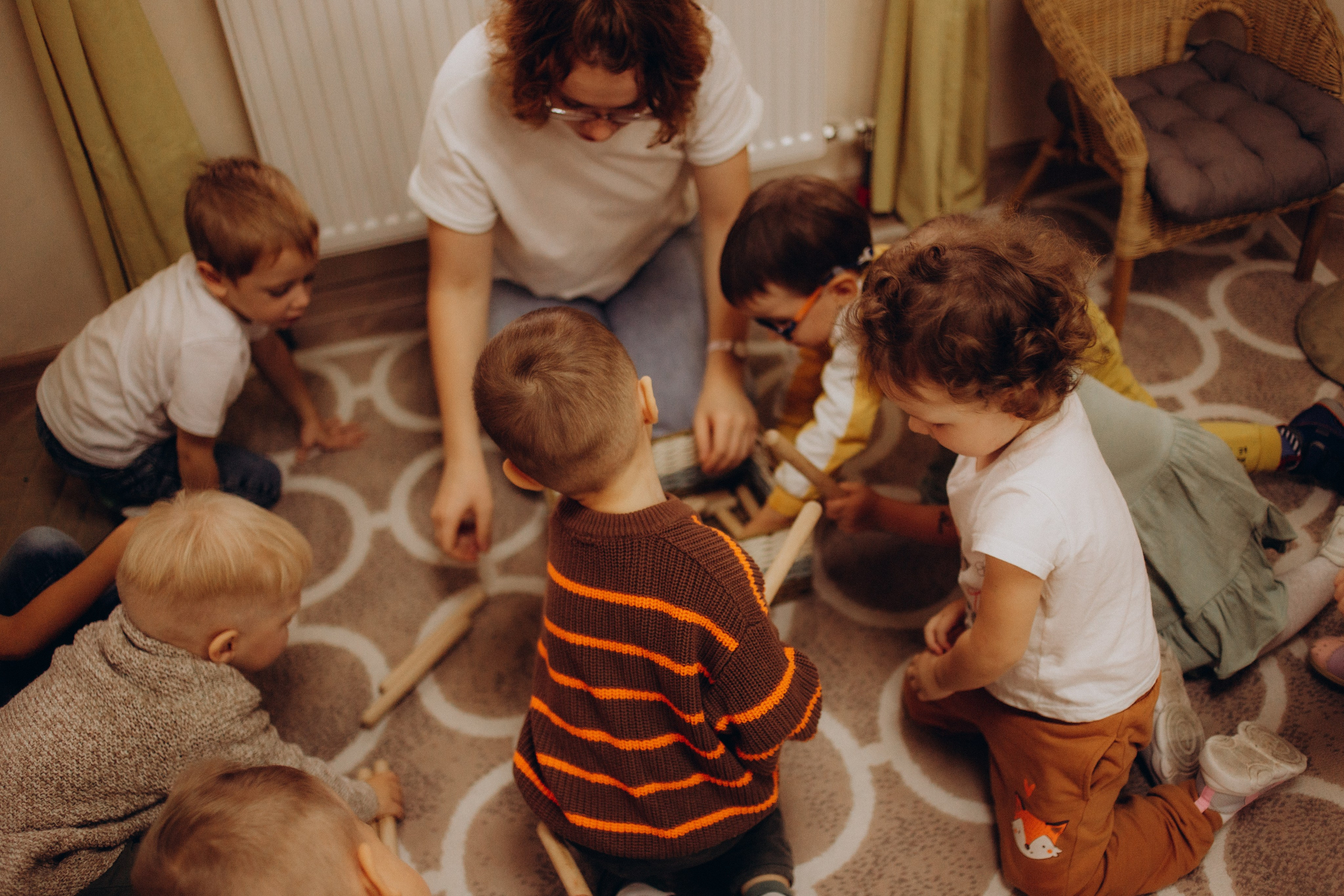 Один день в детском саду. Семейный фотограф в Казани Татьяна Тюрина