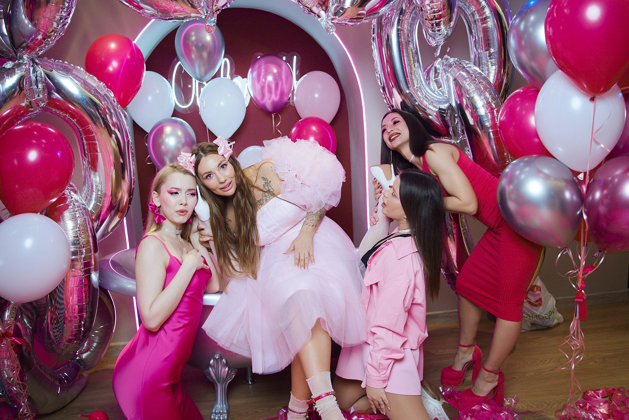 День рождение в стиле «Барби». Фотограф в Хабаровске