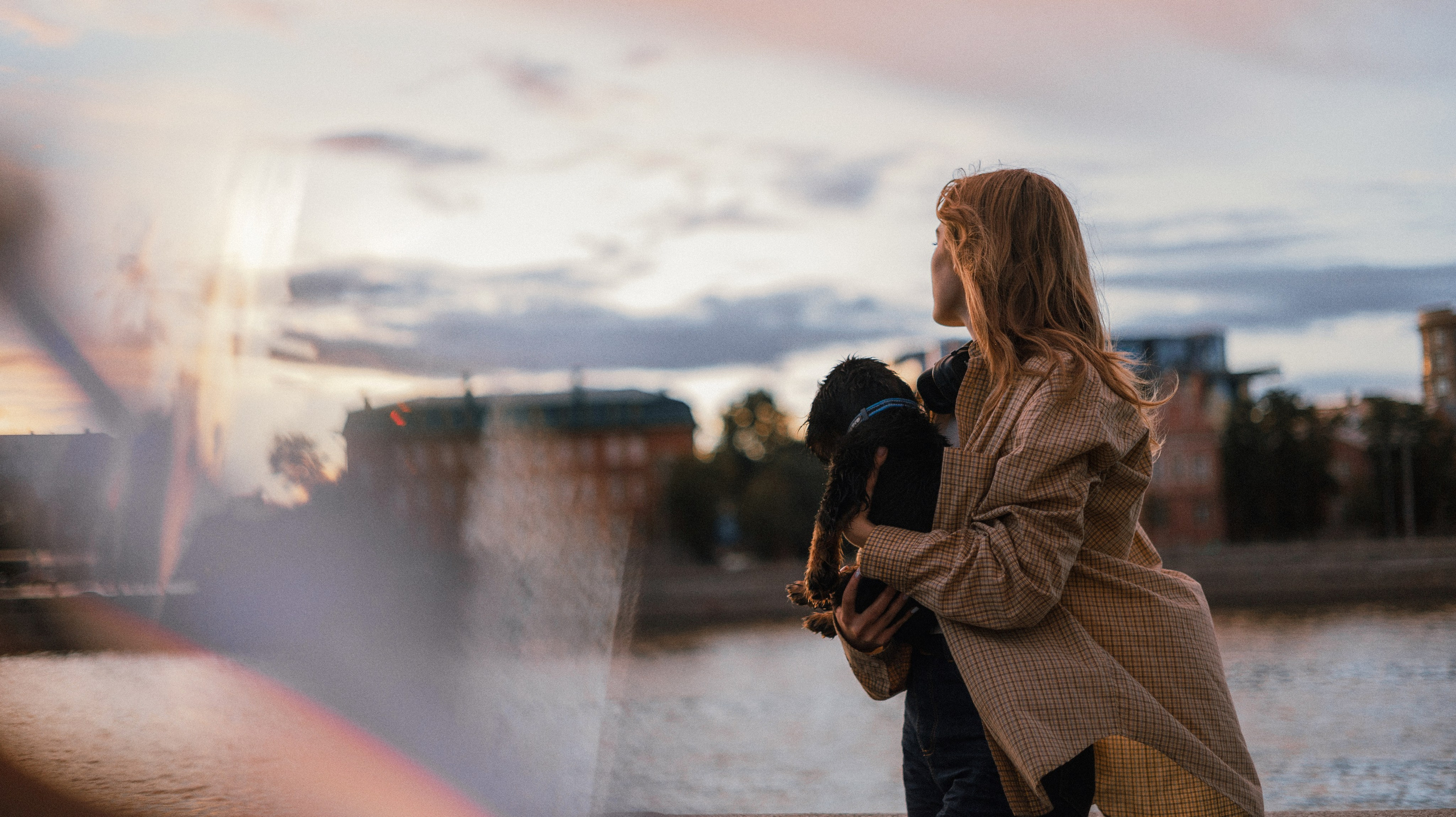 Аня и Ривер. Фотограф-анималист Богданова Полина