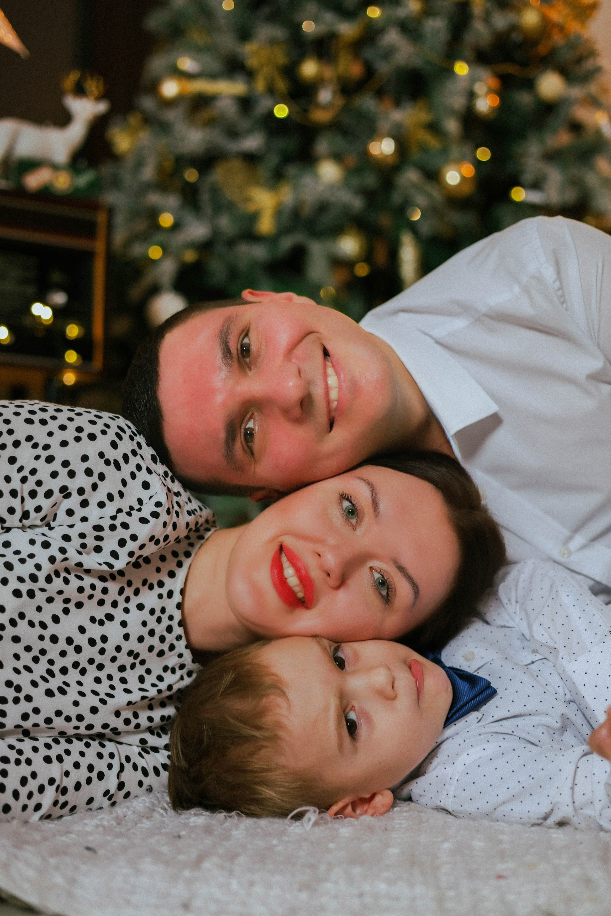 Новогодняя история «Мария и ее семья». Фотограф в Москве Анастасия Калинина