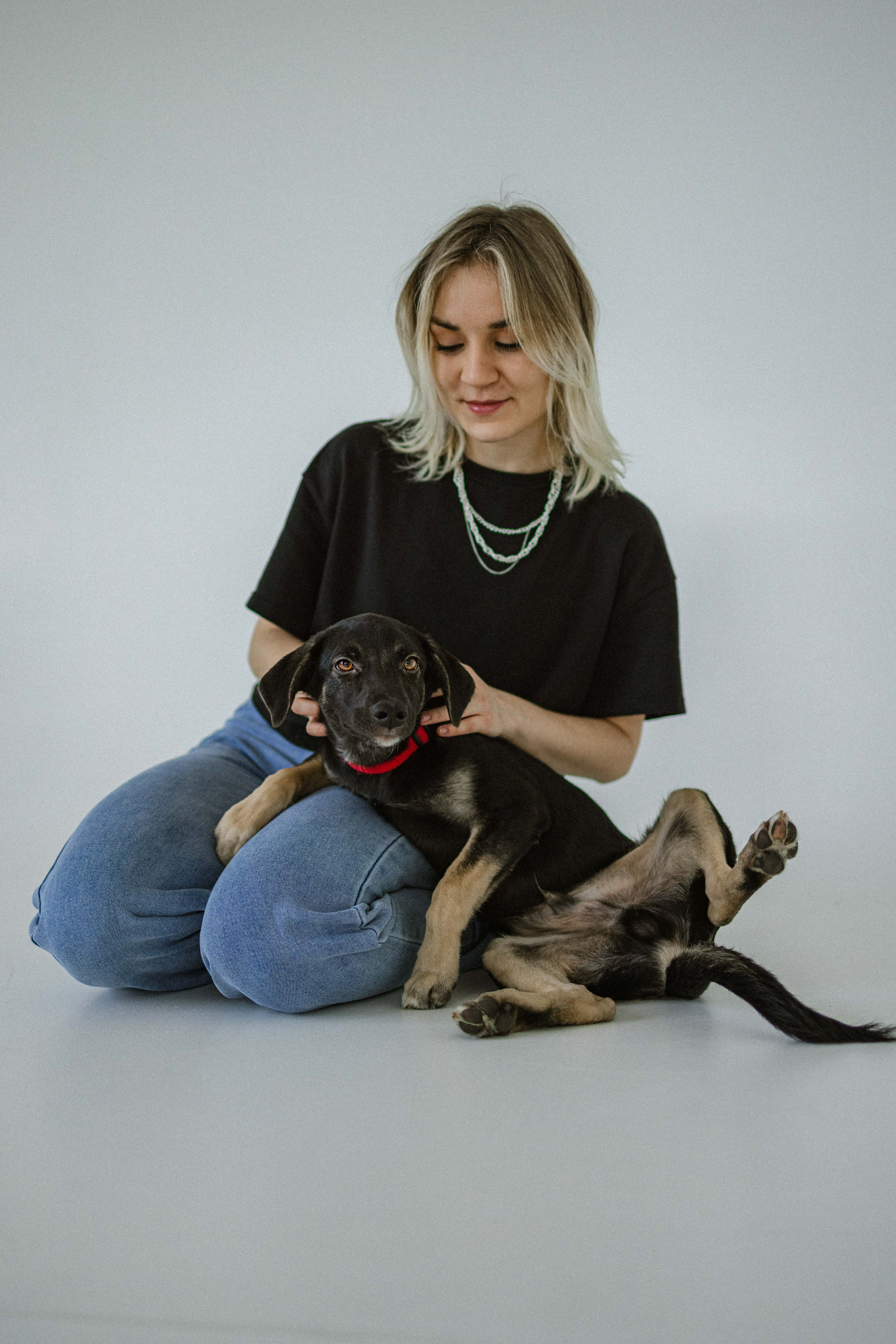 Крис и Тэдди. Фотограф-анималист в Москве Лера Черноног