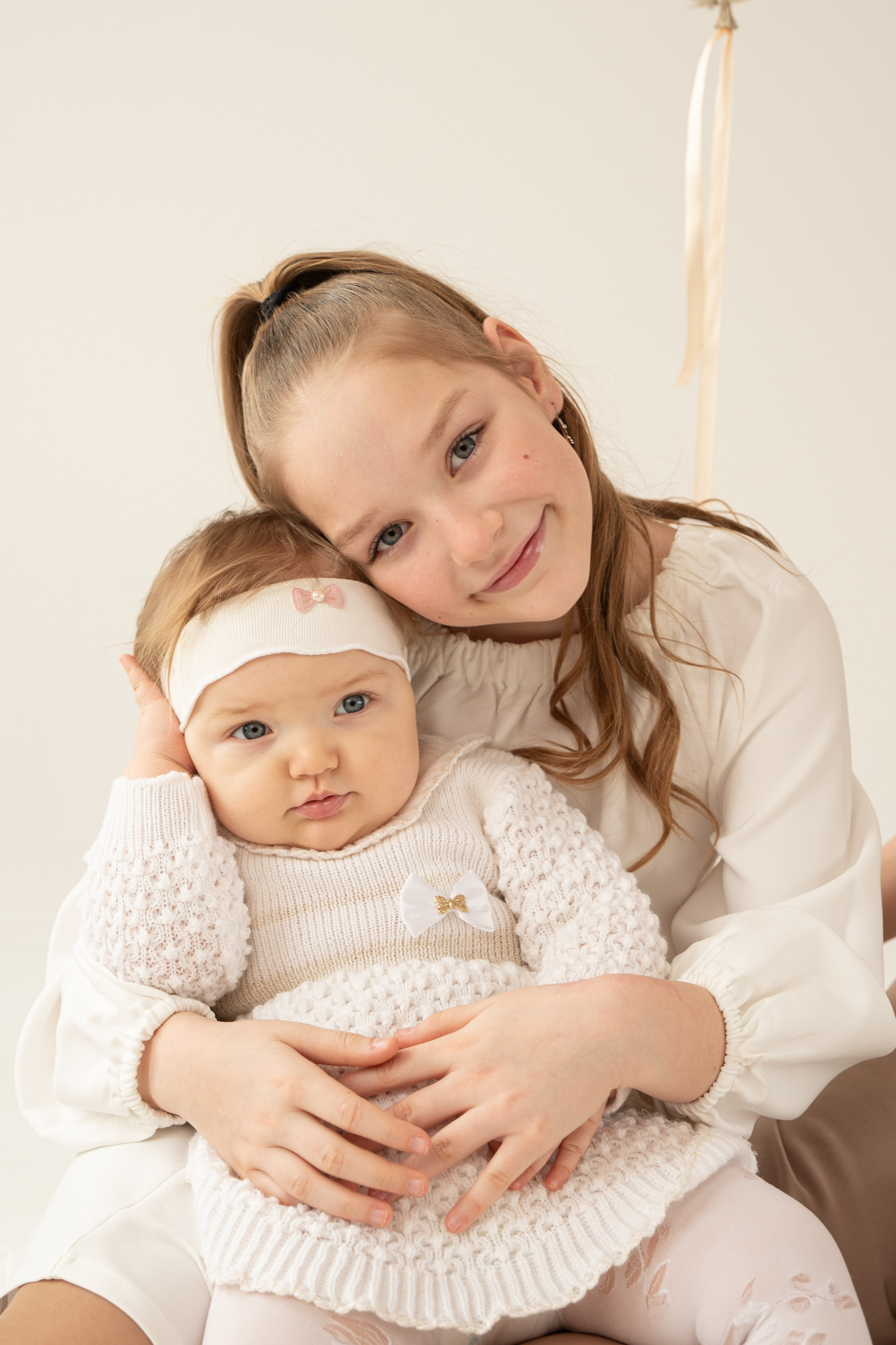 Семейная фотосессия в студии (циклорама). Семейный и детский фотограф в Туле Светлана Воронкова