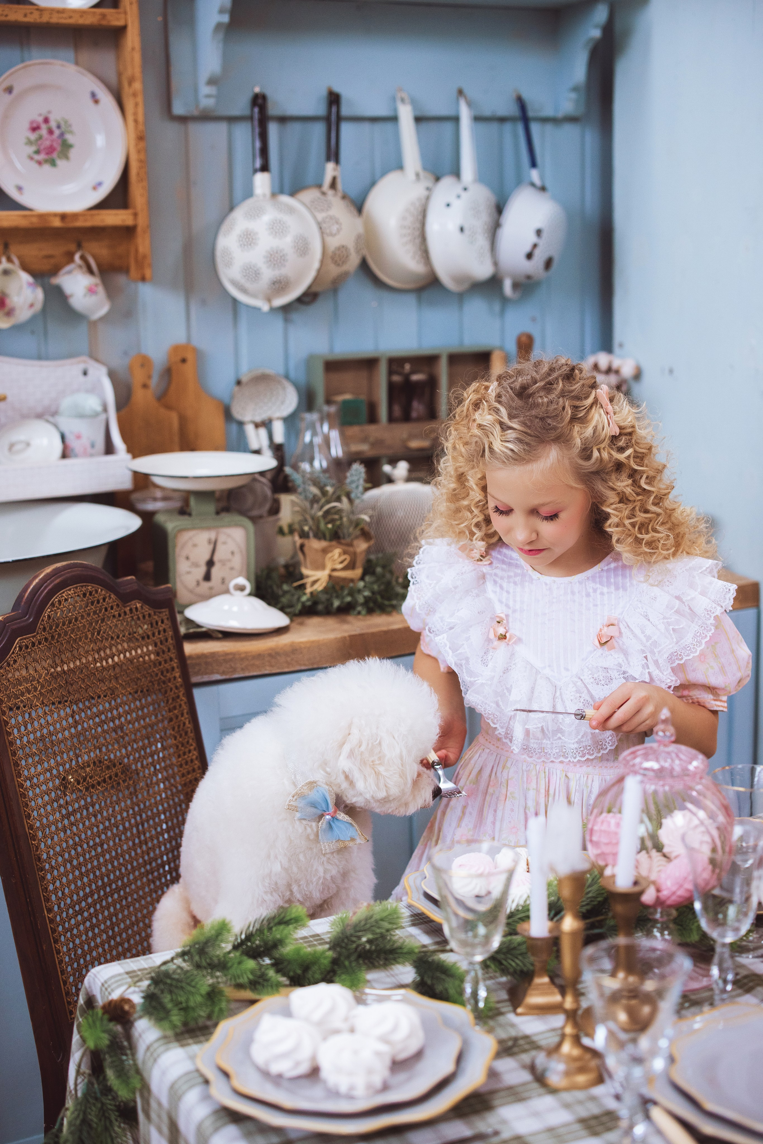Новогодняя фотосессия в стиле Винтаж. Семейный и детский фотограф в Краснодаре Анна Трашкова