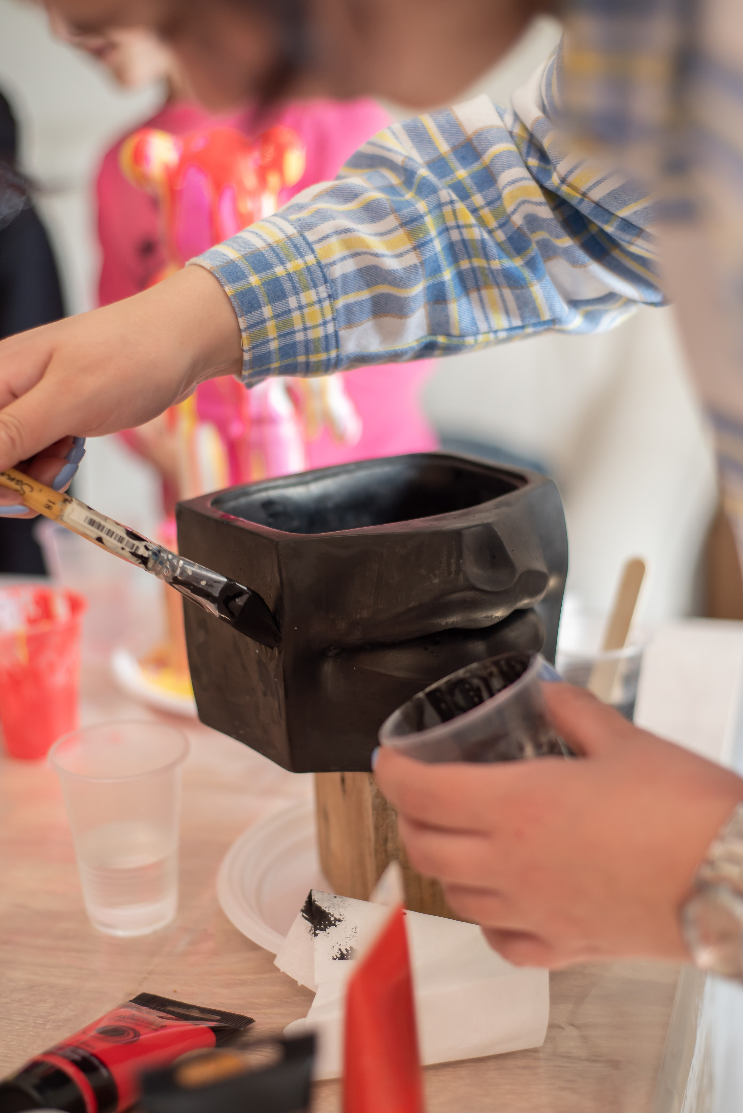 Роспись скульптур. Фотограф в Дзержинске Наташа Баева