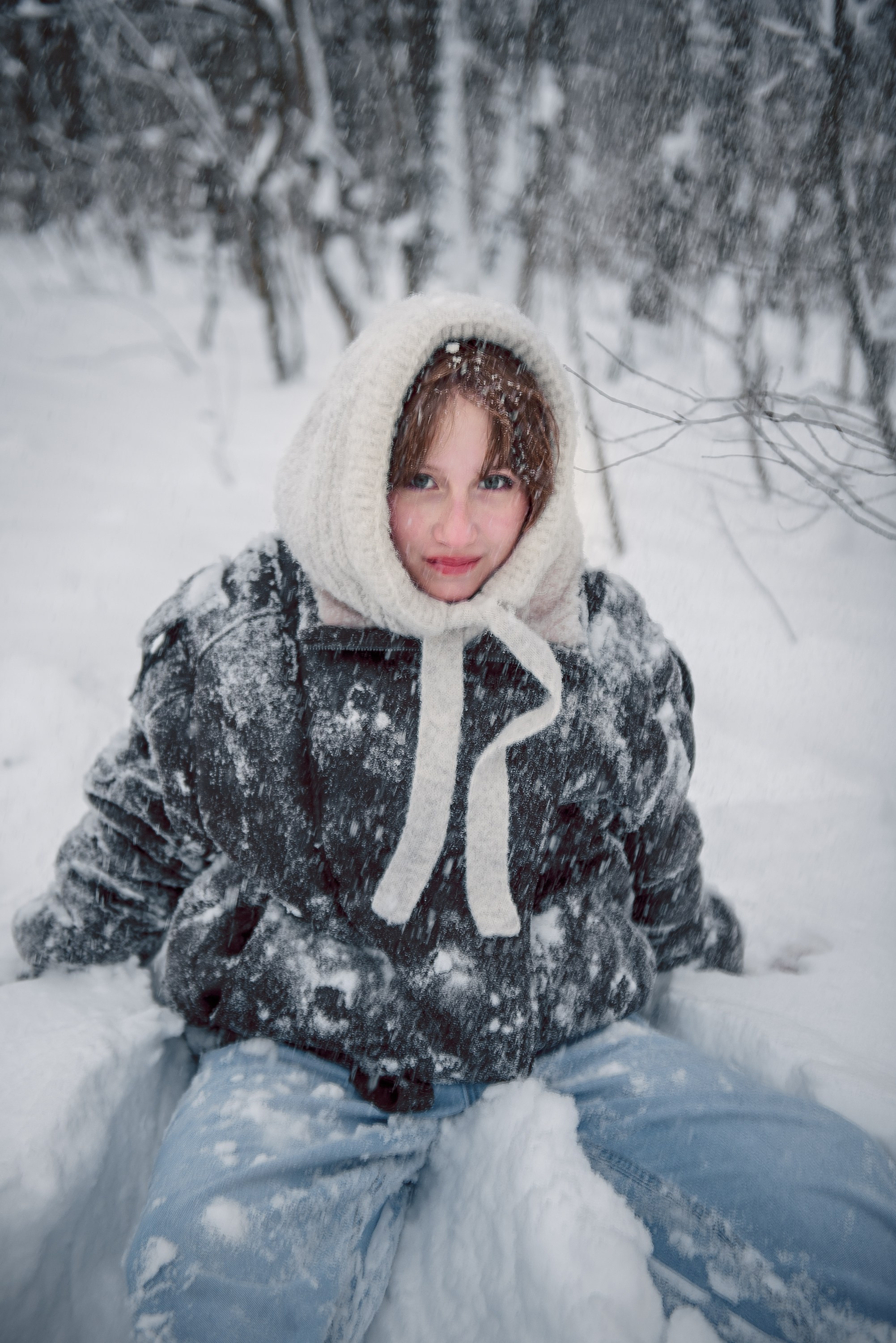 Зимние прогулочные фотосессии