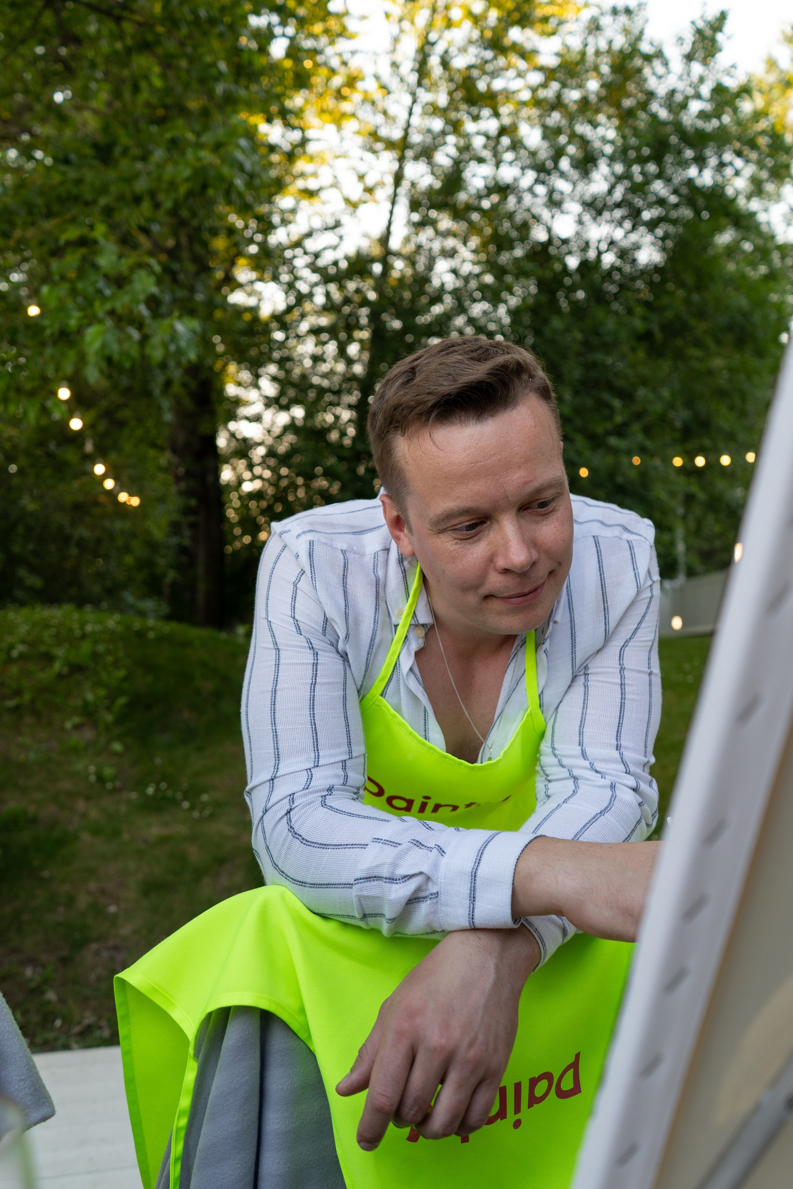 Репортажная съёмка мастер-класса по рисованию. Фотограф Елизавета Потешкина