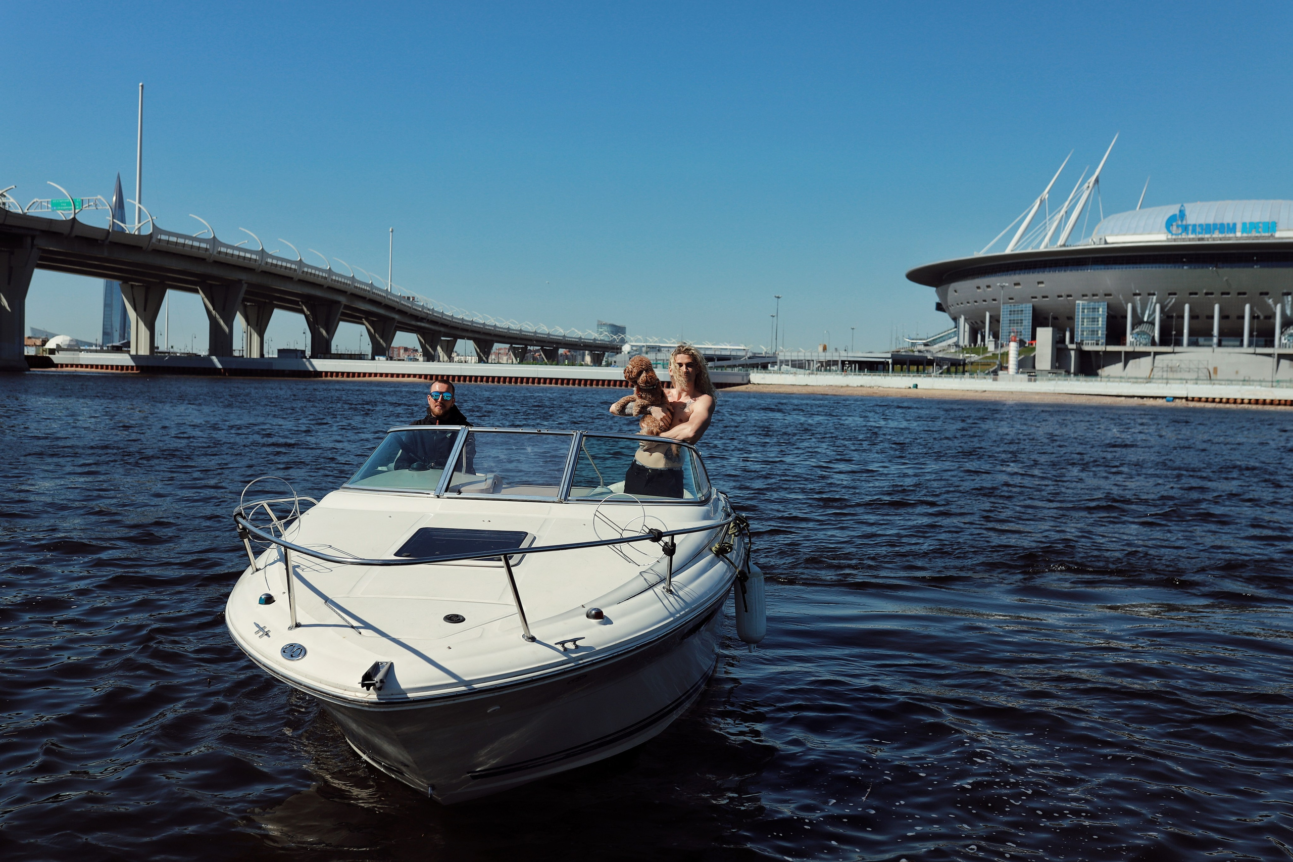 Съемка на воде. Фотограф и видеограф в Санкт-Петербурге